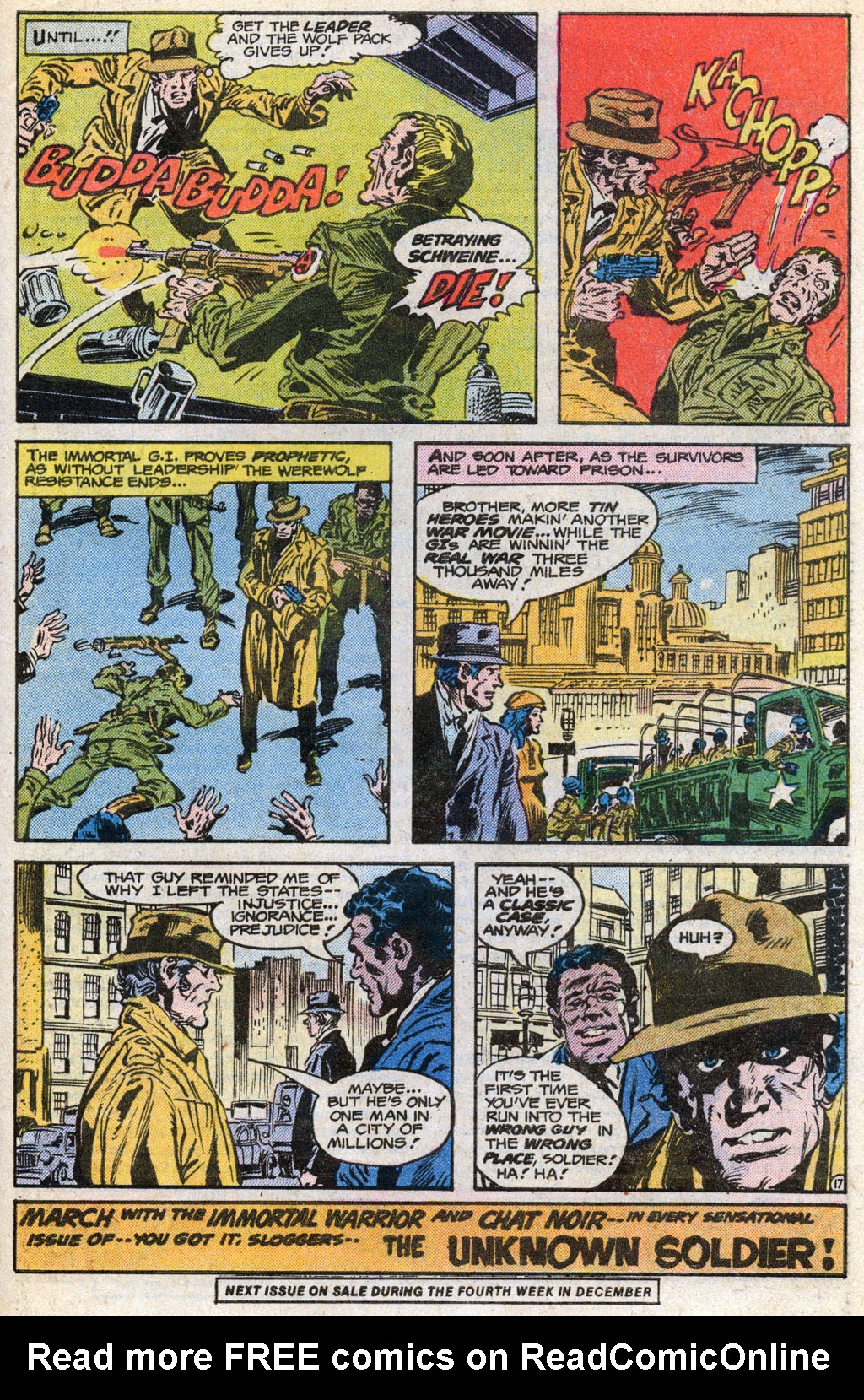Read online Unknown Soldier (1977) comic -  Issue #212 - 19