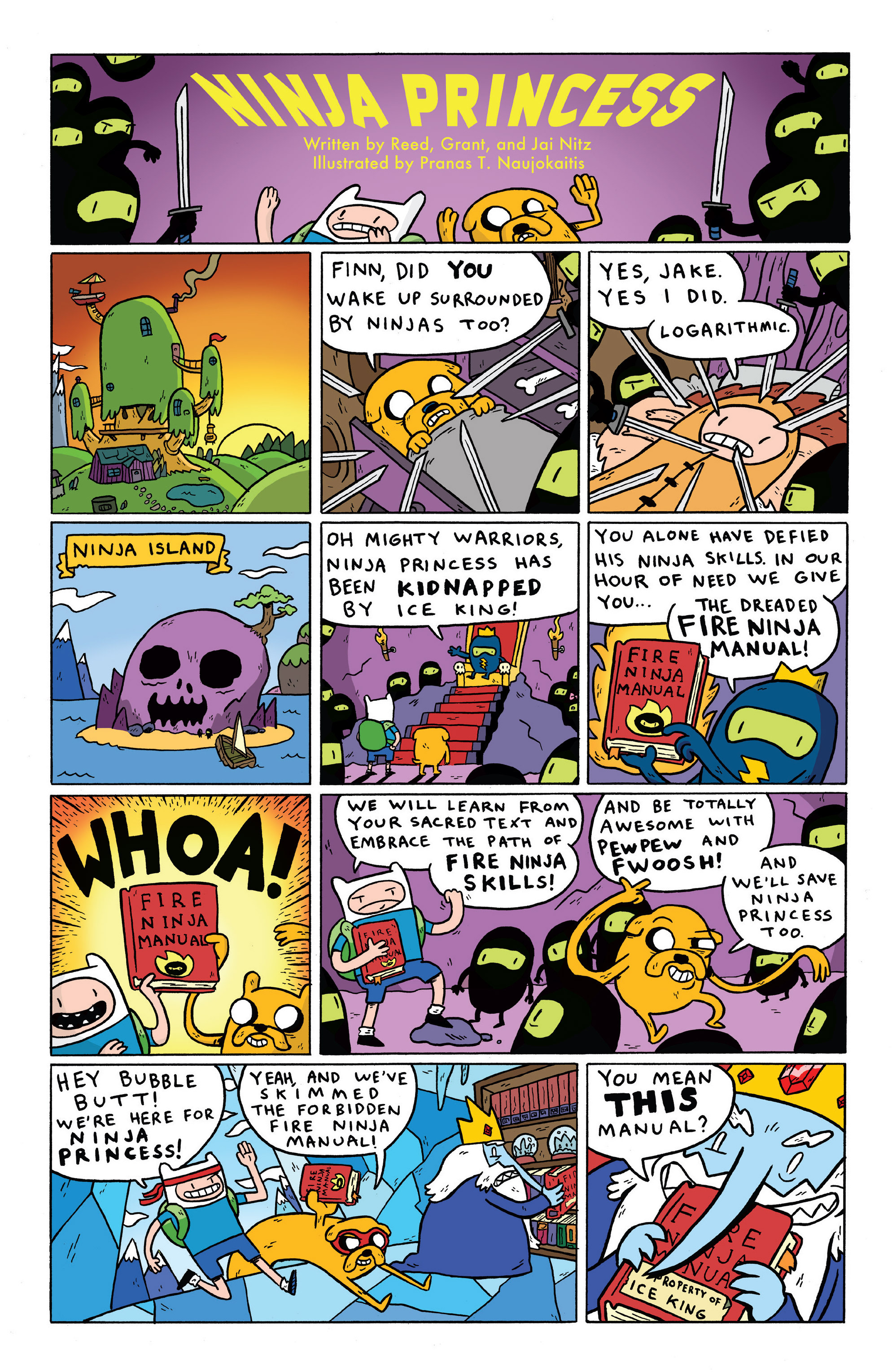 Read online Adventure Time Sugary Shorts comic -  Issue # TPB 2 - 110
