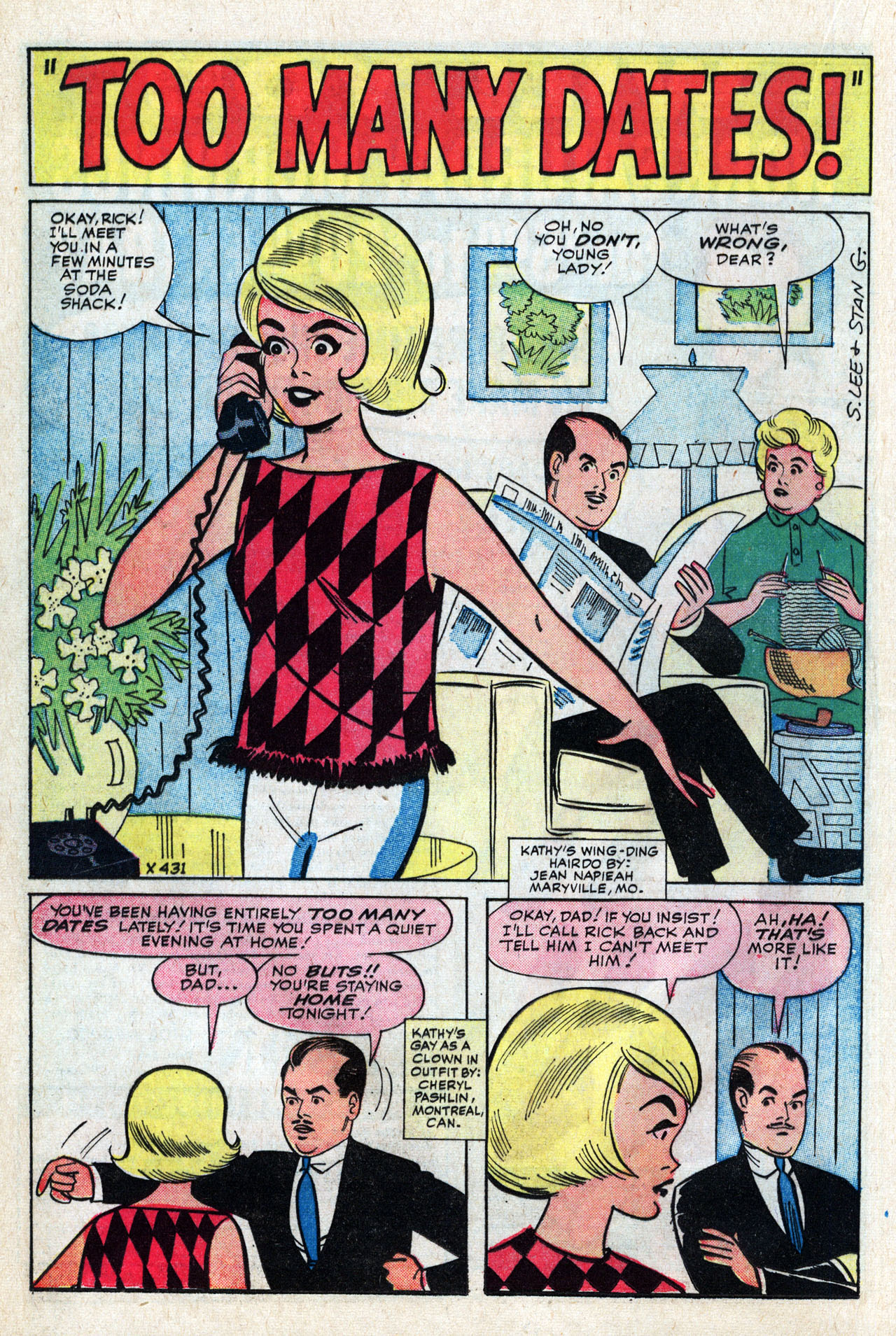 Read online Kathy (1959) comic -  Issue #25 - 20