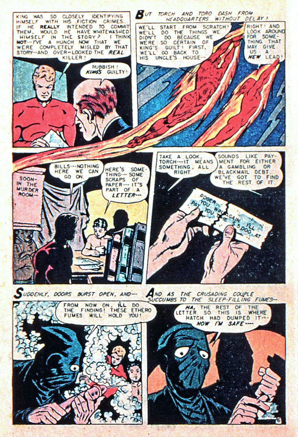 Read online Captain America Comics comic -  Issue #61 - 36