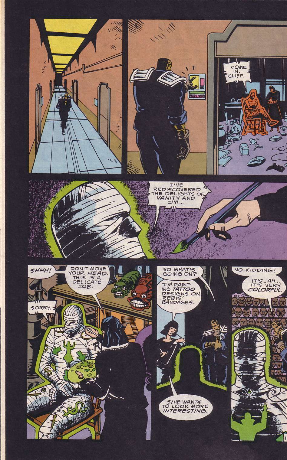 Read online Doom Patrol (1987) comic -  Issue #35 - 17