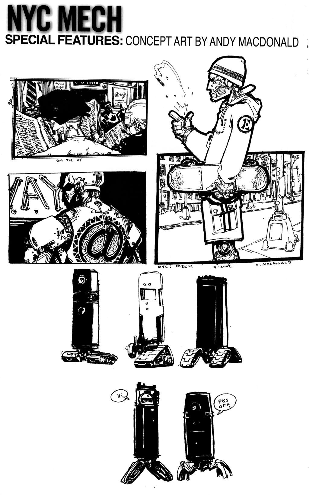 Read online NYC Mech comic -  Issue #1 - 29