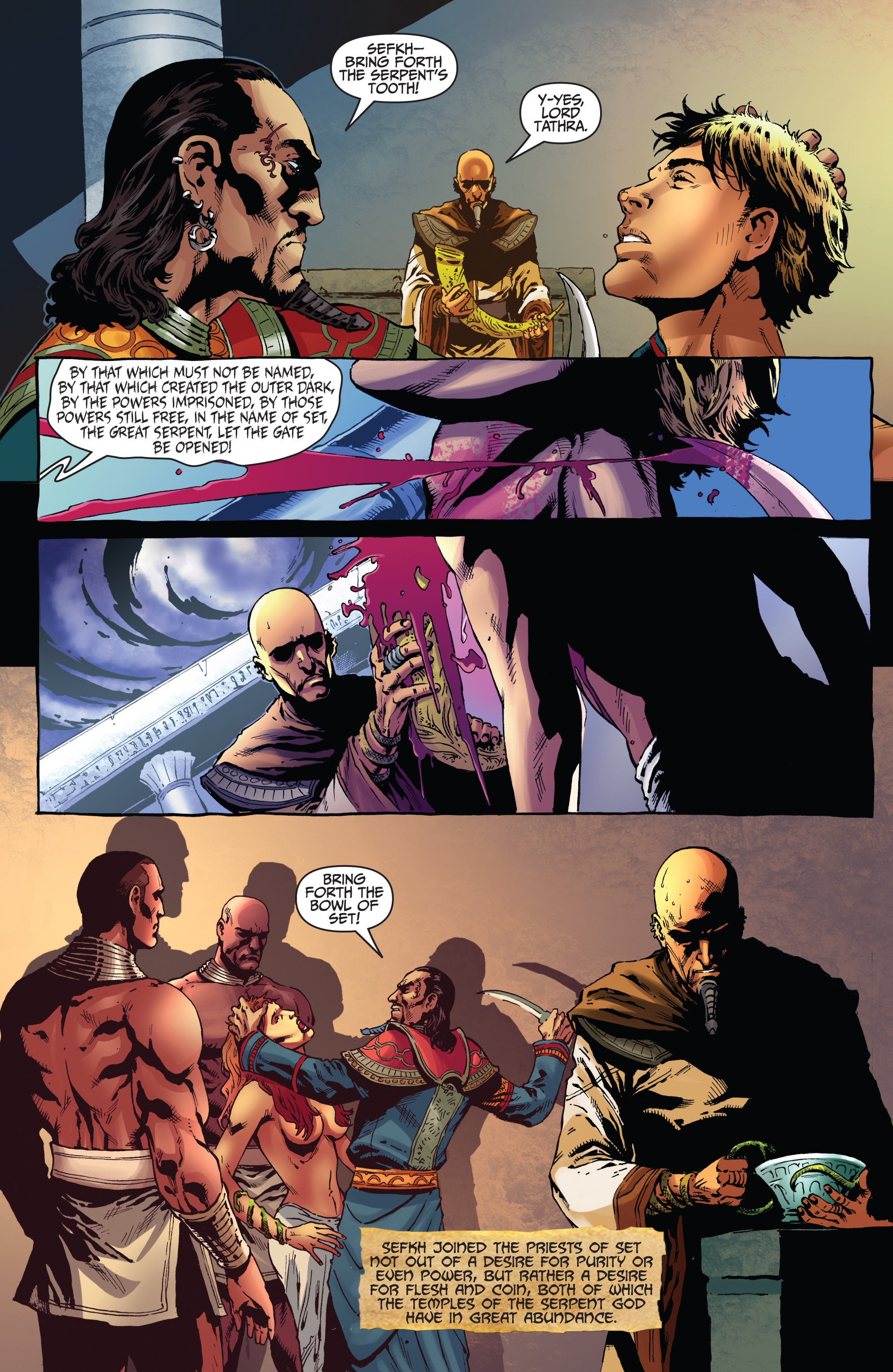 Read online Red Sonja: Vulture's Circle comic -  Issue #1 - 6