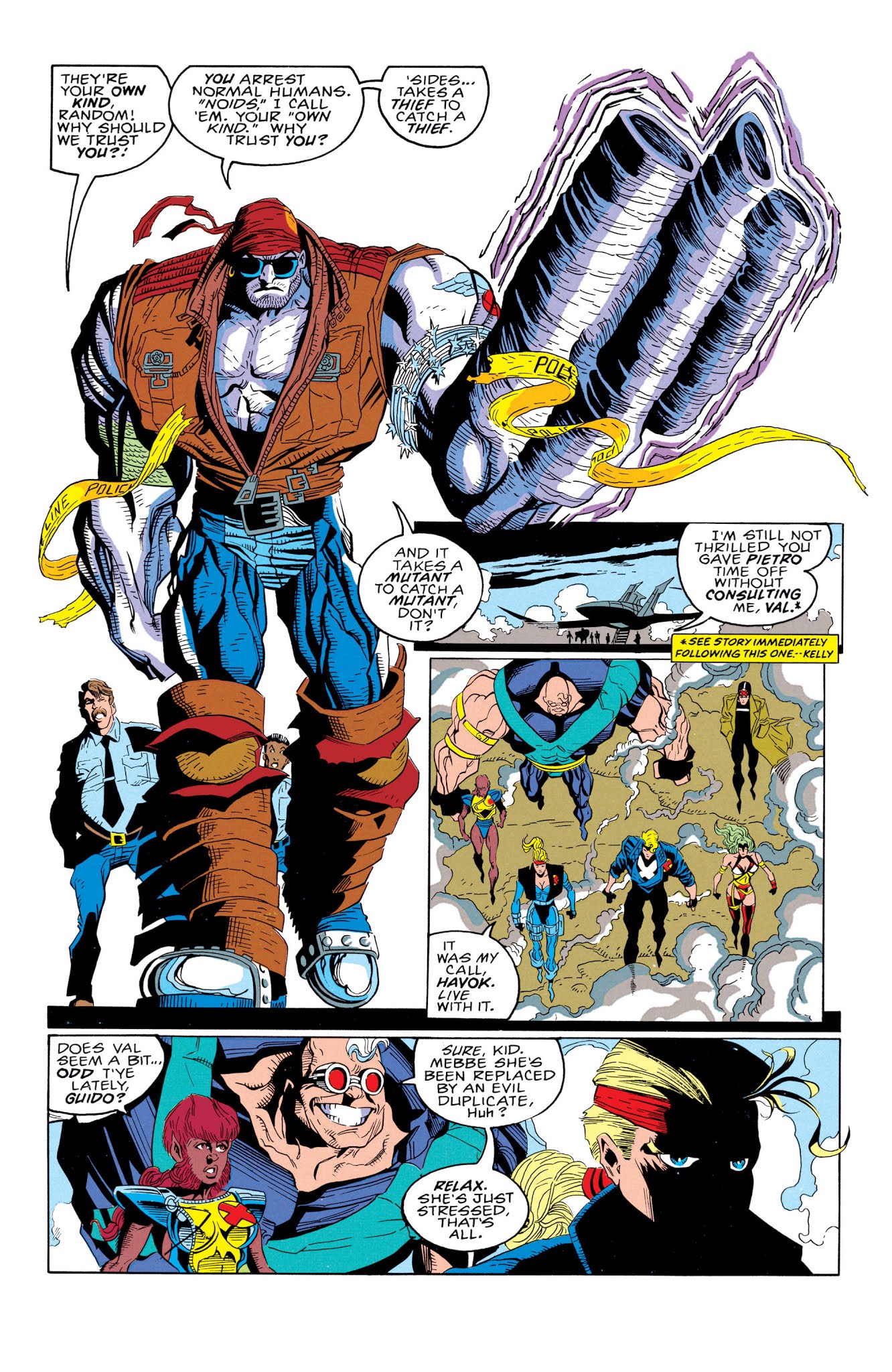 Read online X-Factor Visionaries: Peter David comic -  Issue # TPB 4 (Part 2) - 5