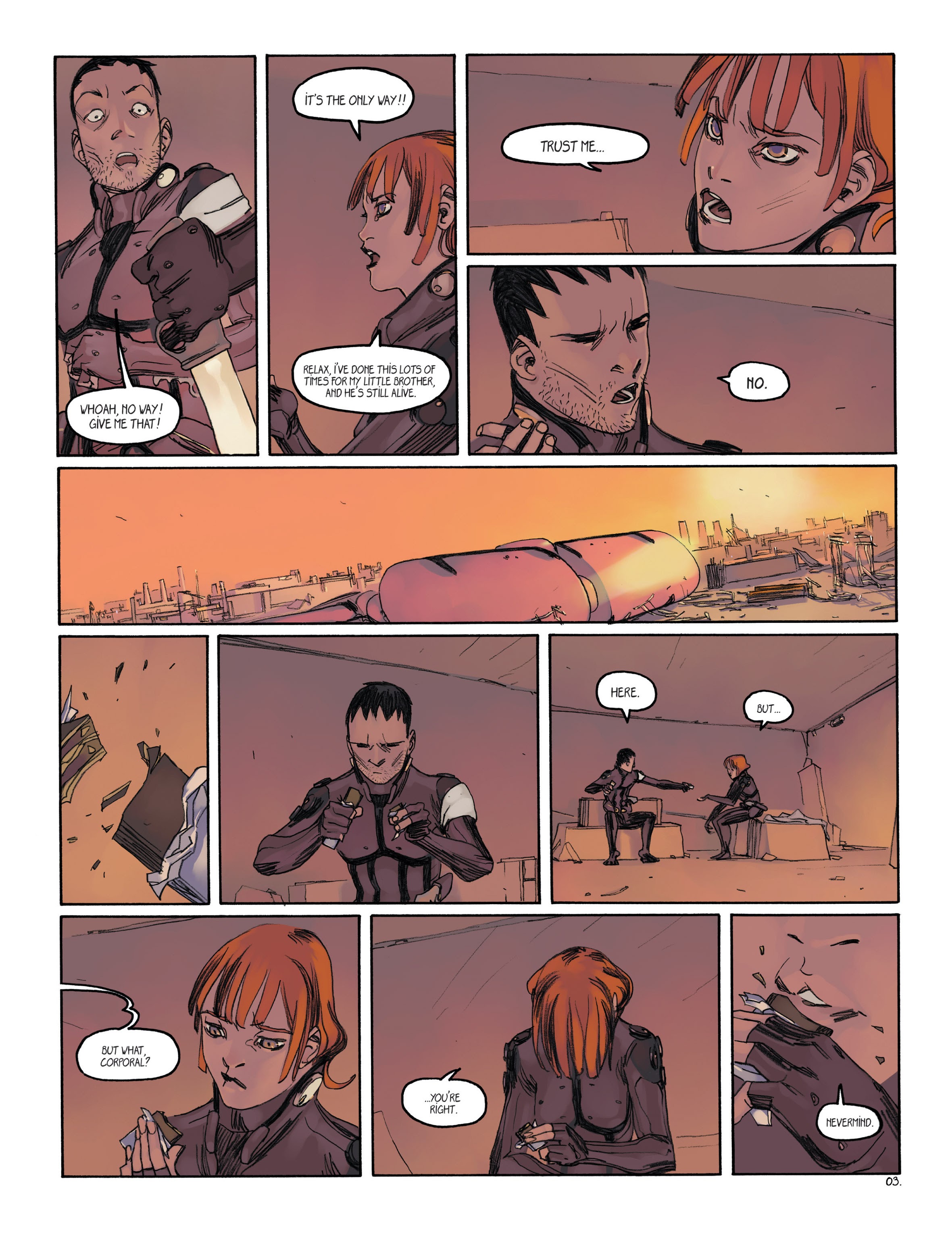 Read online Meka comic -  Issue #3 - 5