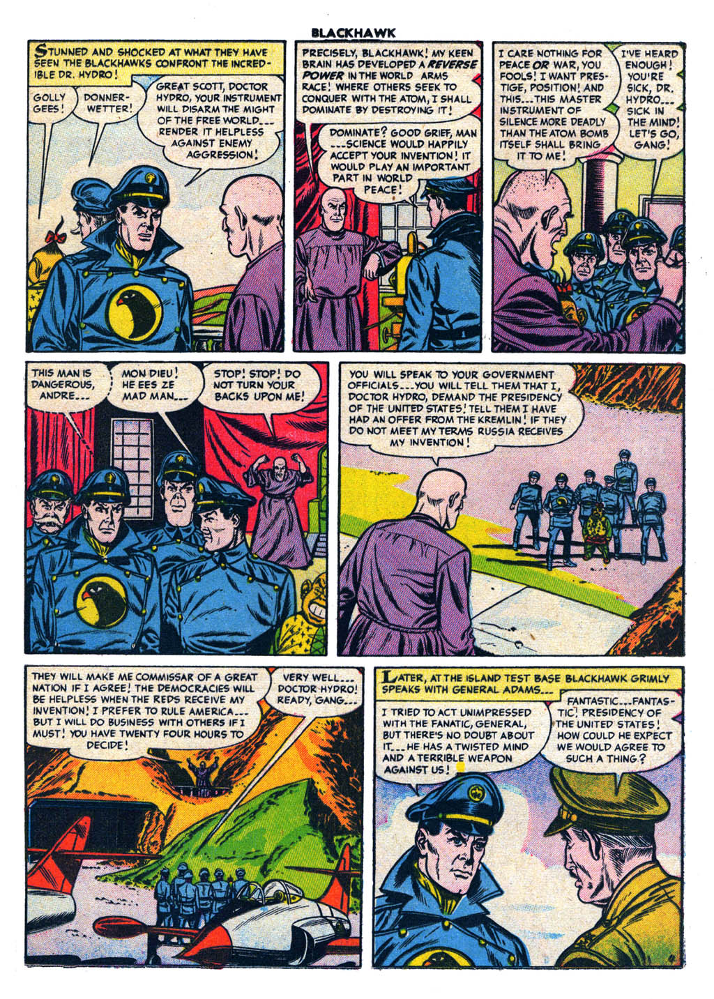 Read online Blackhawk (1957) comic -  Issue #88 - 21