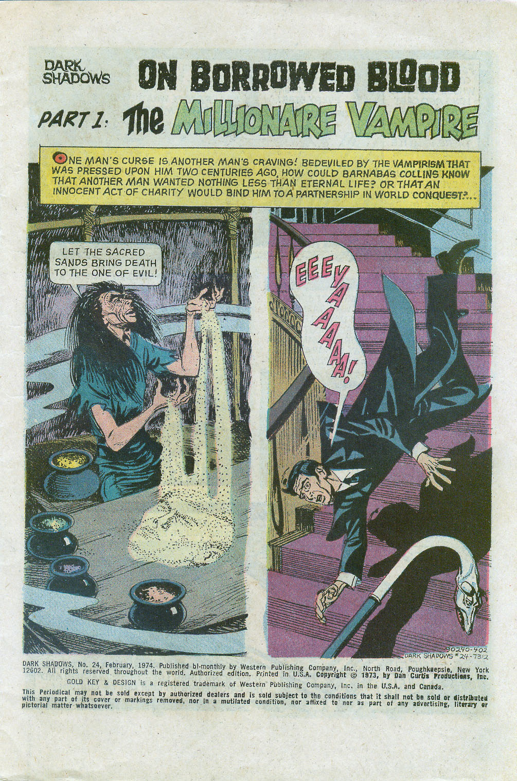 Read online Dark Shadows (1969) comic -  Issue #24 - 3