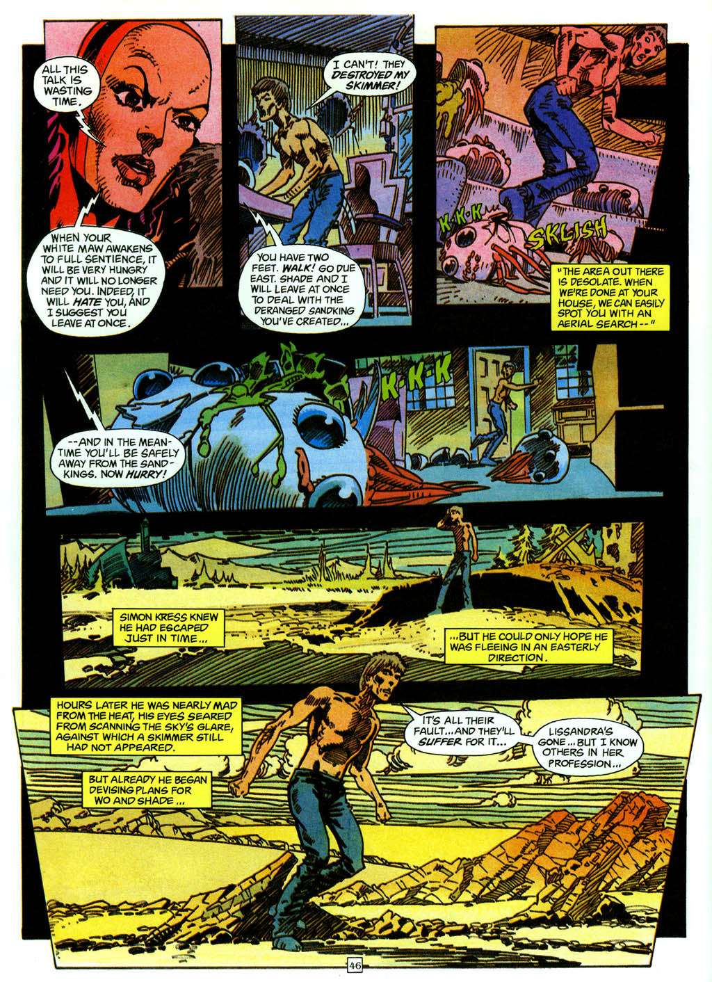 Read online Science Fiction Graphic Novel comic -  Issue #7 - 47