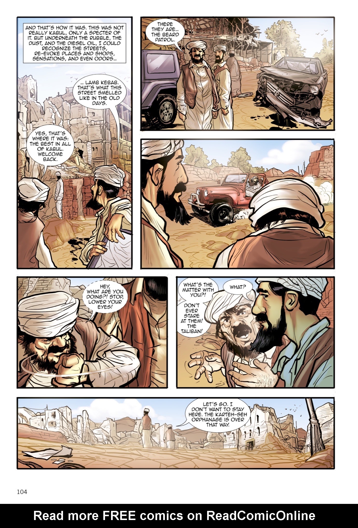 Read online The Kite Runner comic -  Issue # TPB - 105