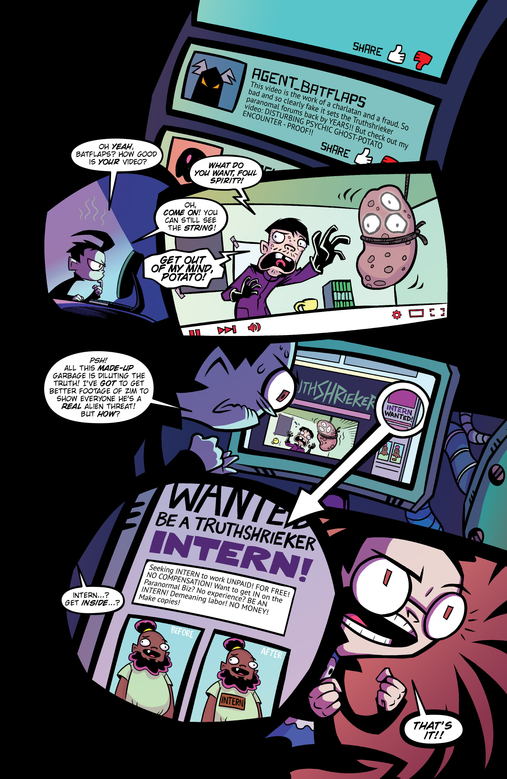 Read online Invader Zim comic -  Issue # _TPB 2 - 88