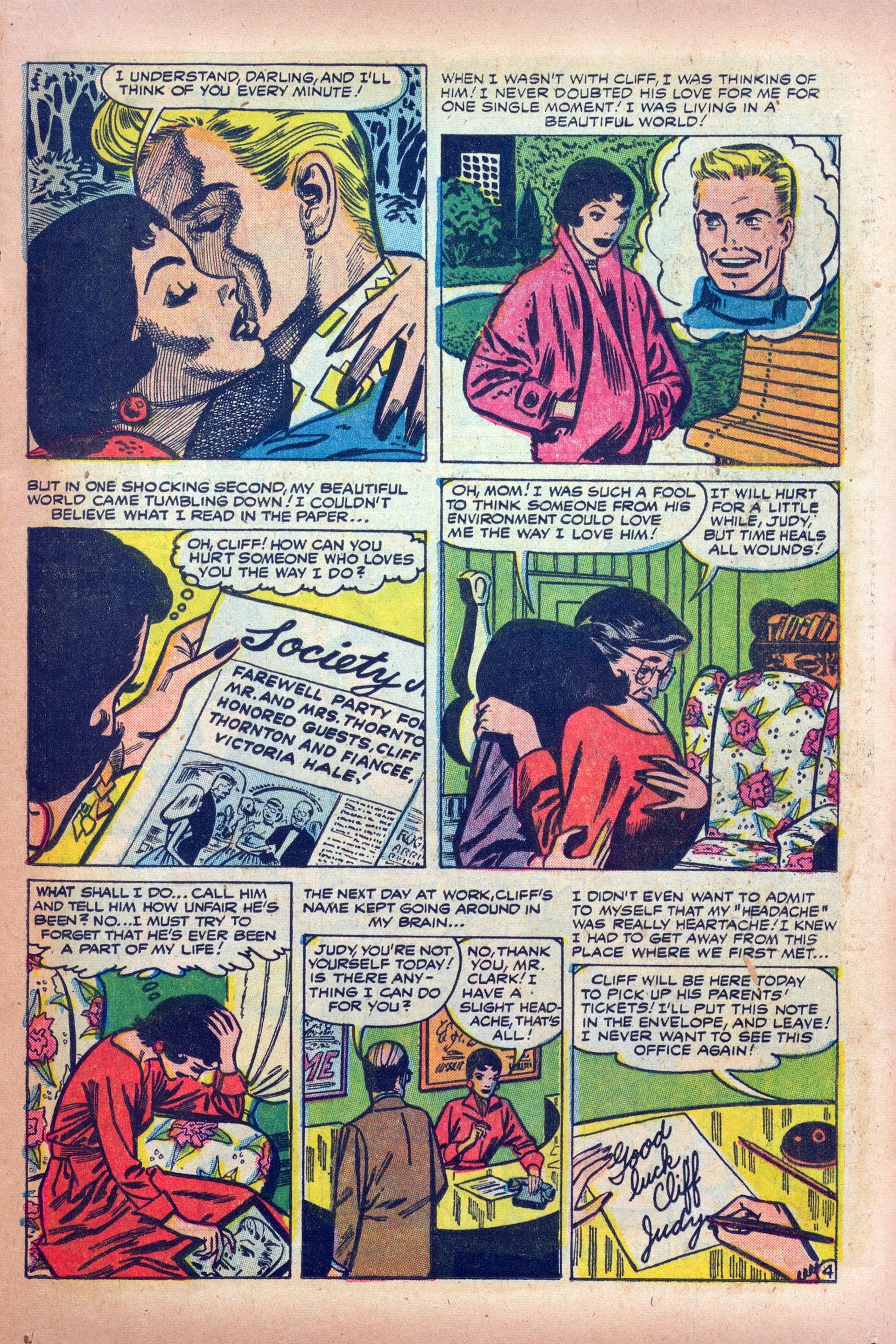 Read online Love Romances comic -  Issue #49 - 13