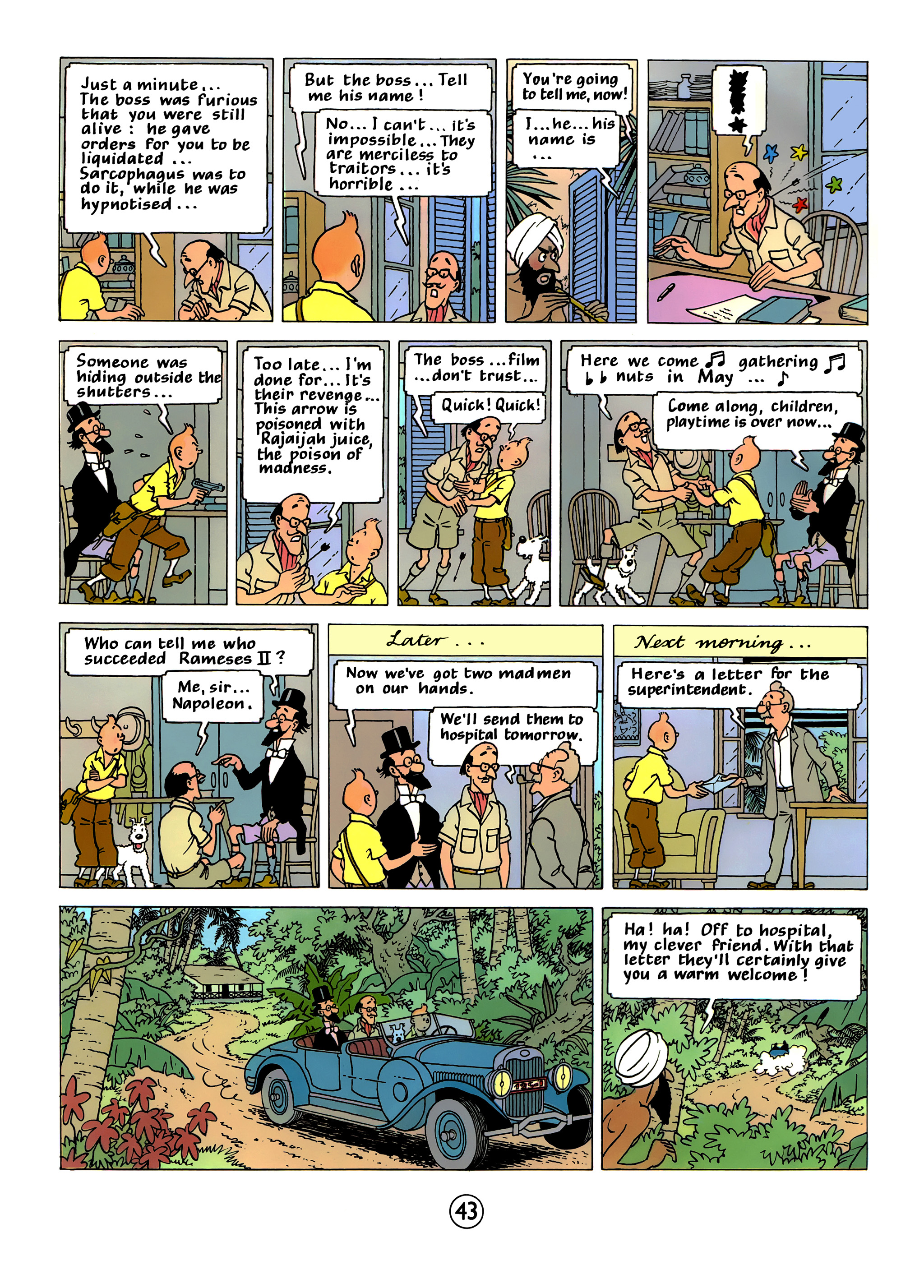 Read online The Adventures of Tintin comic -  Issue #4 - 46