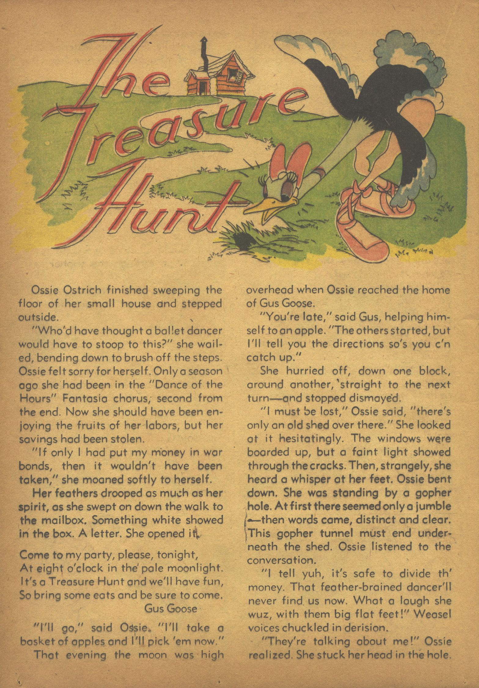 Read online Walt Disney's Comics and Stories comic -  Issue #43 - 34