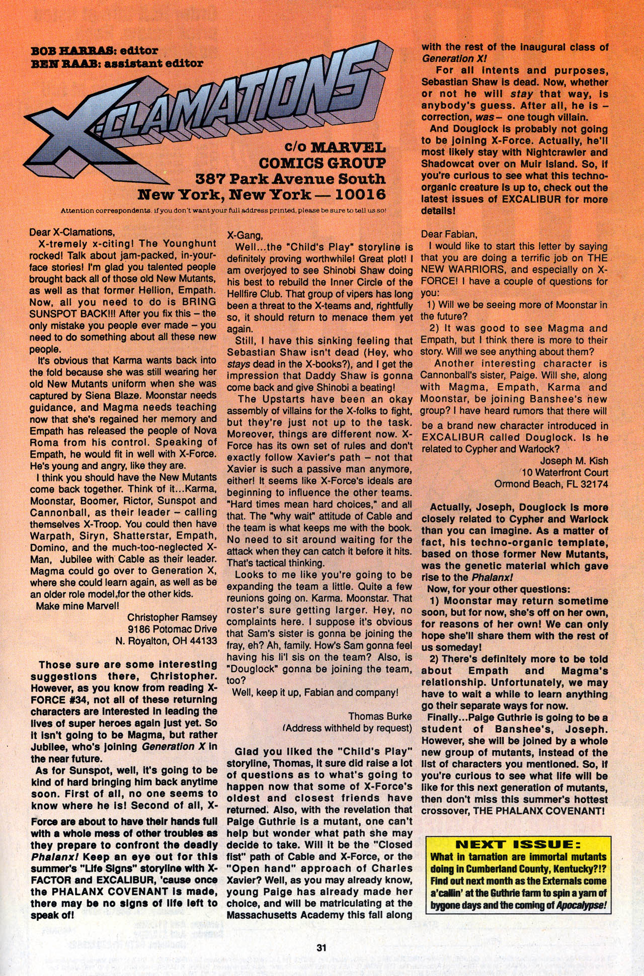 Read online X-Force (1991) comic -  Issue #36 - 31