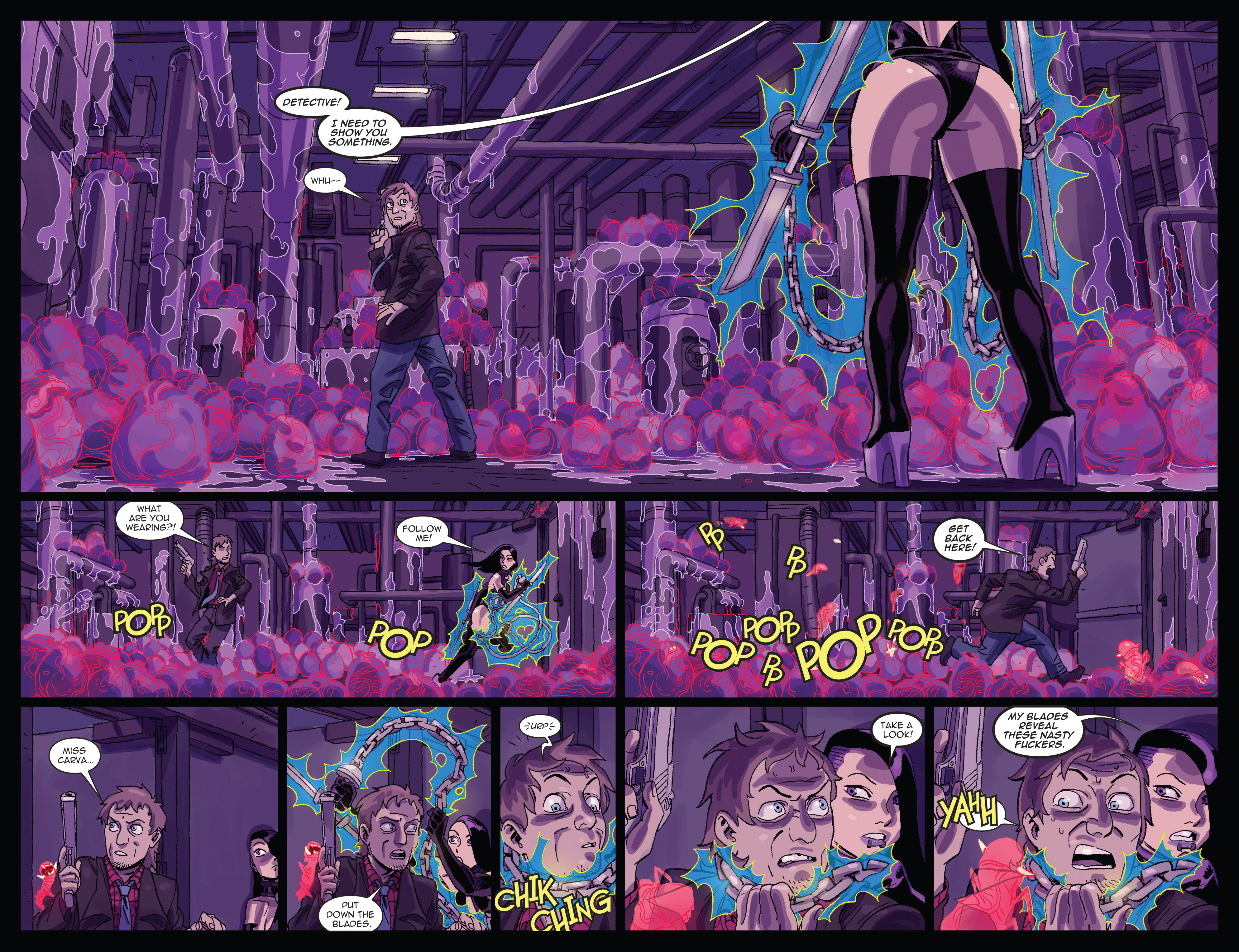 Read online Vampblade comic -  Issue #4 - 12