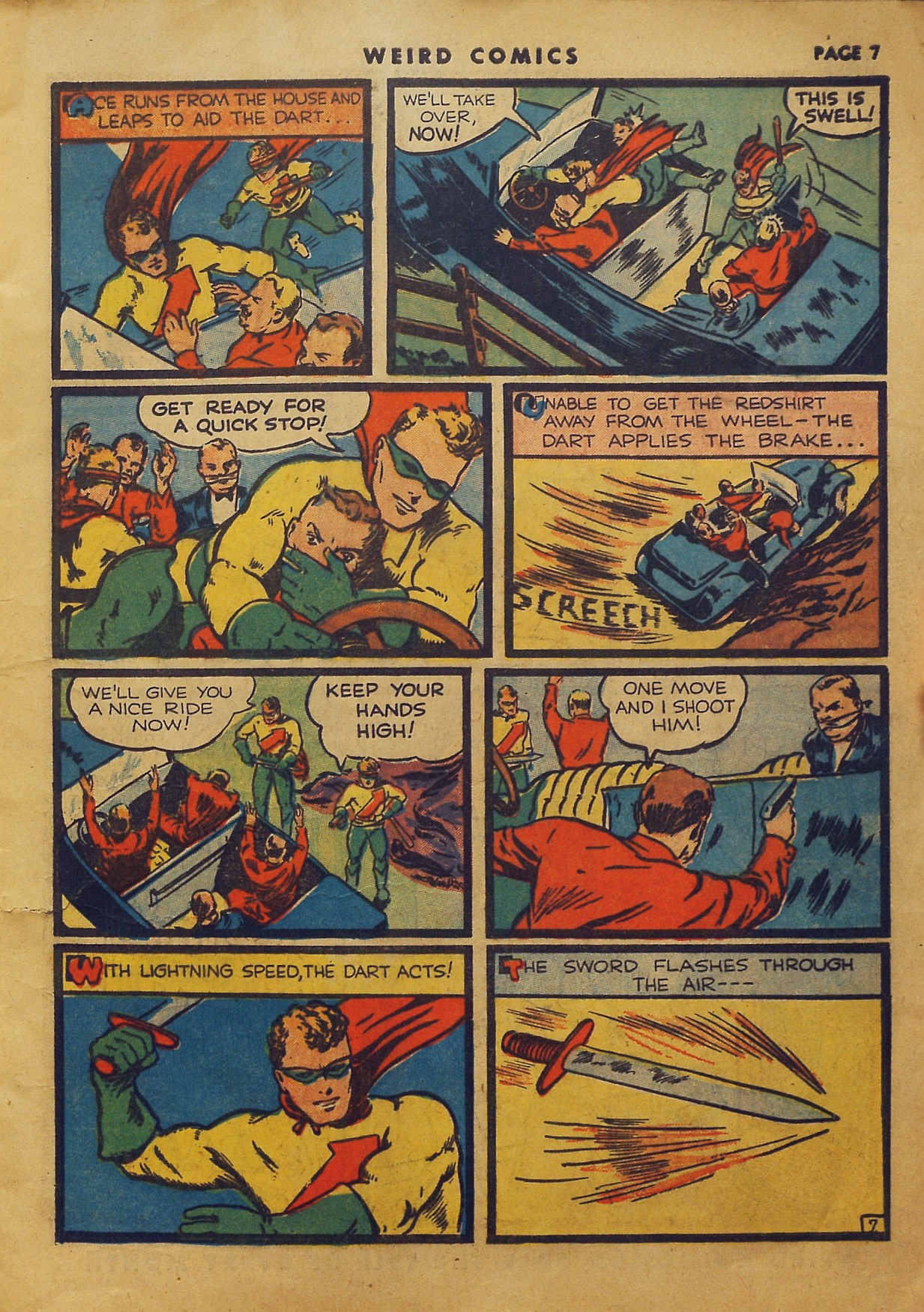 Read online Weird Comics comic -  Issue #6 - 8