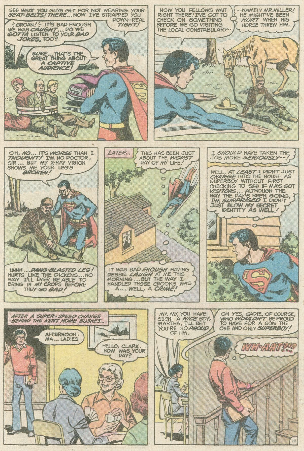 Read online The New Adventures of Superboy comic -  Issue #40 - 12