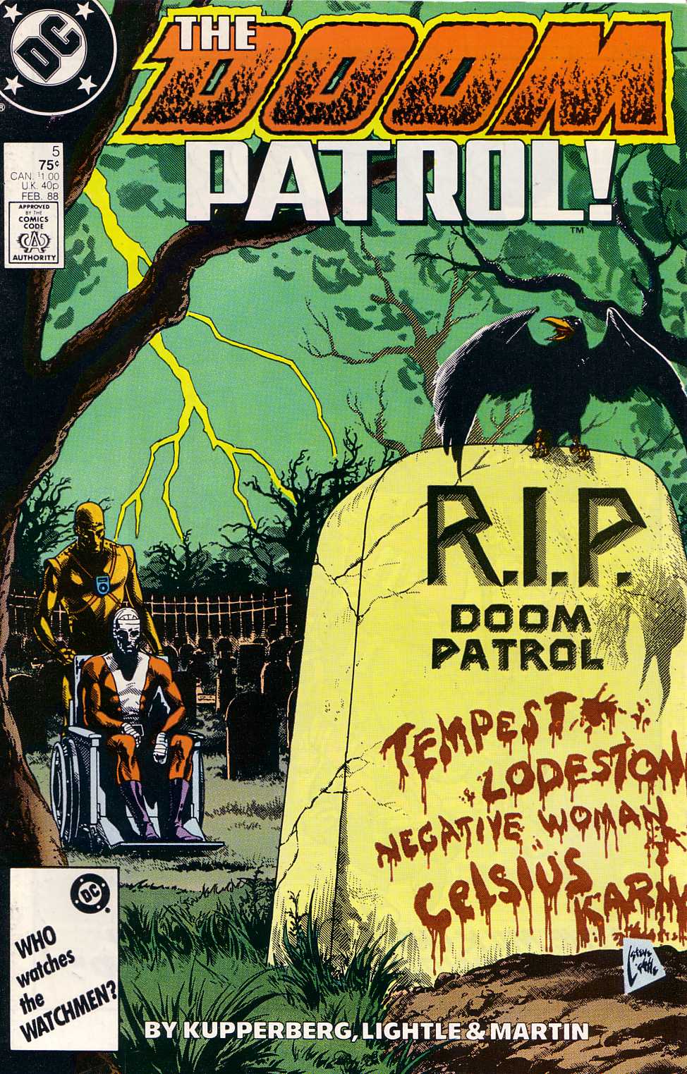 Read online Doom Patrol (1987) comic -  Issue #5 - 1