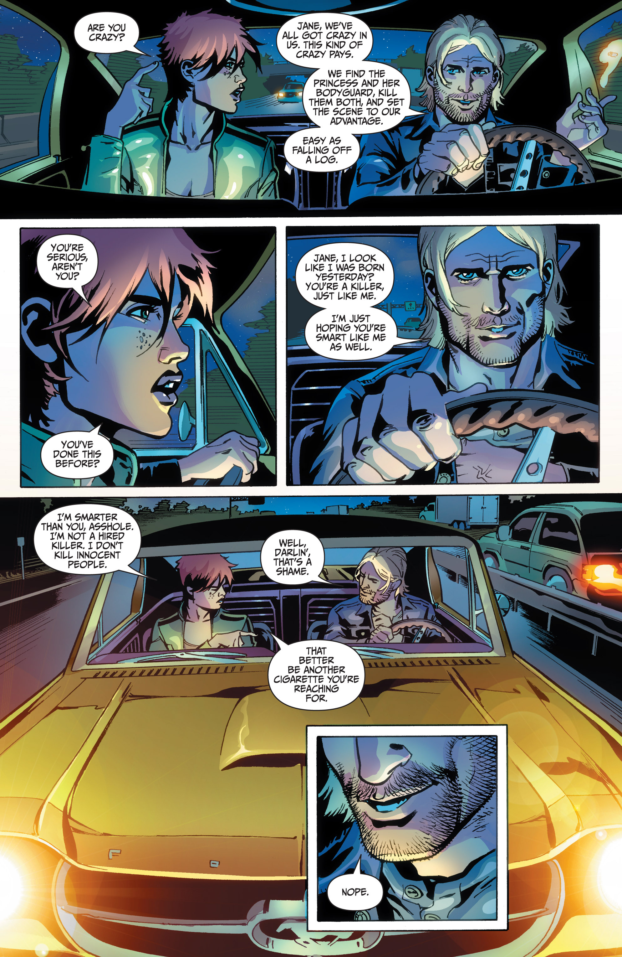Read online Painkiller Jane: The Price of Freedom comic -  Issue #4 - 7