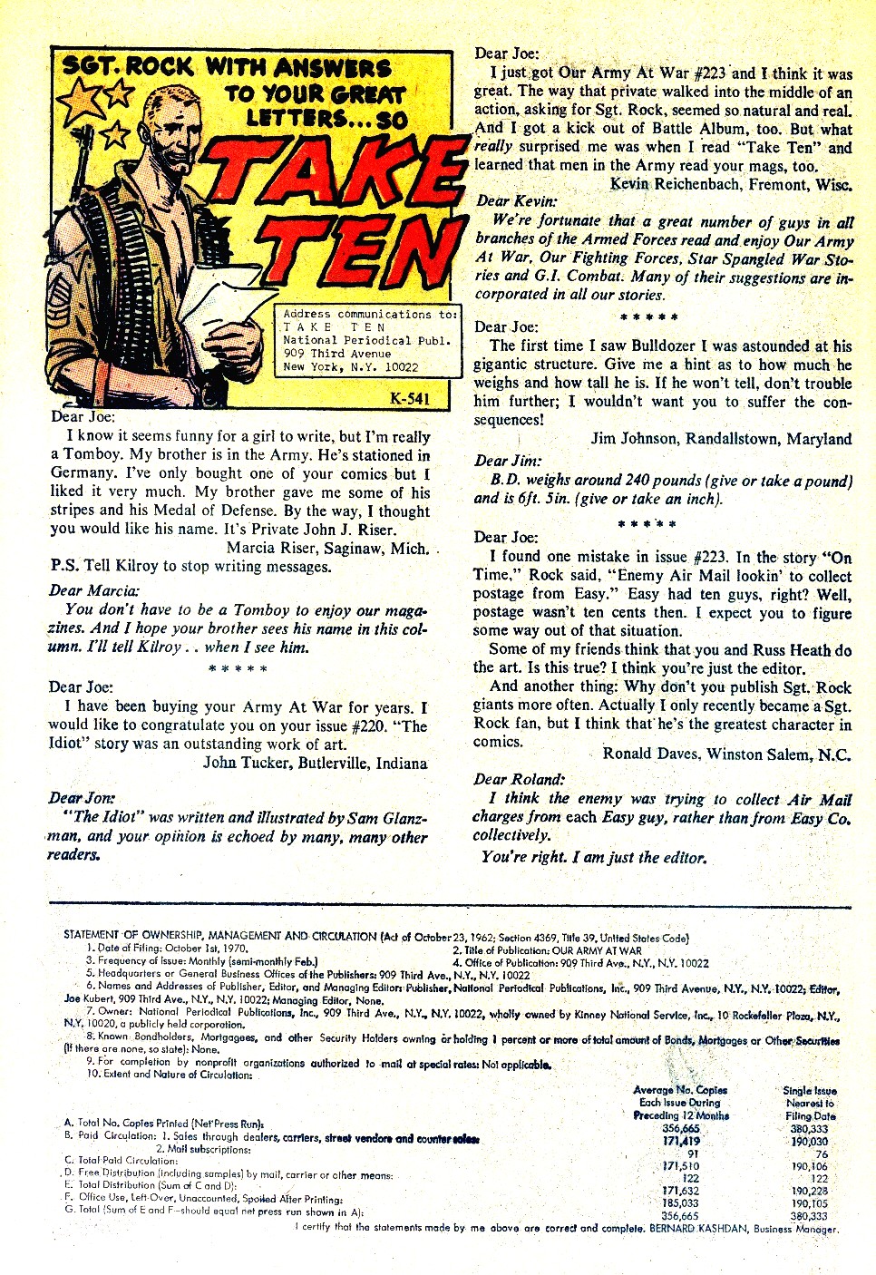 Read online Our Army at War (1952) comic -  Issue #230 - 26