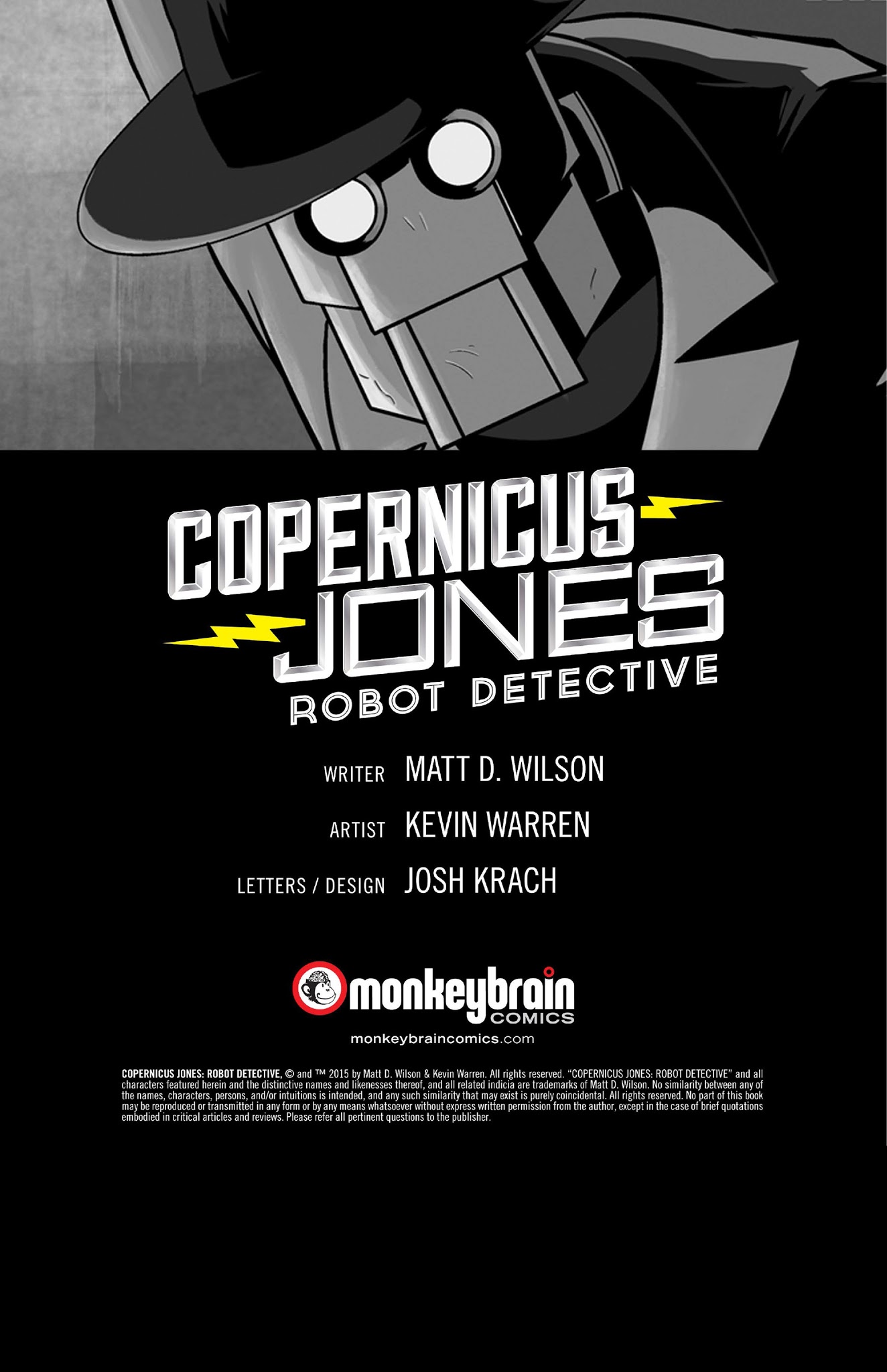 Read online Copernicus Jones: Robot Detective comic -  Issue #8 - 2