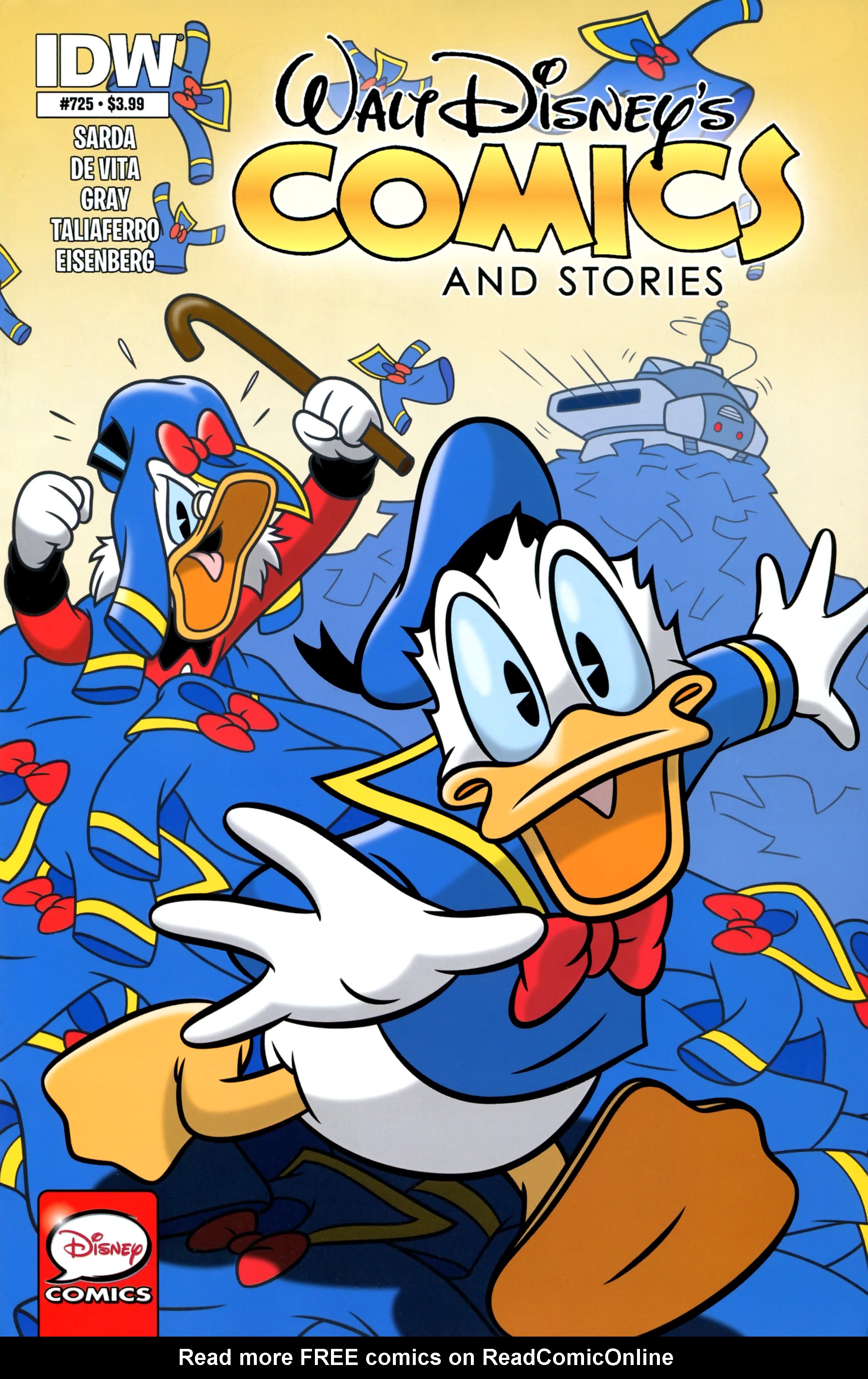 Read online Walt Disney's Comics and Stories comic -  Issue #725 - 1