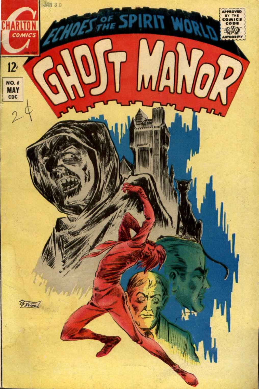 Read online Ghost Manor comic -  Issue #6 - 1