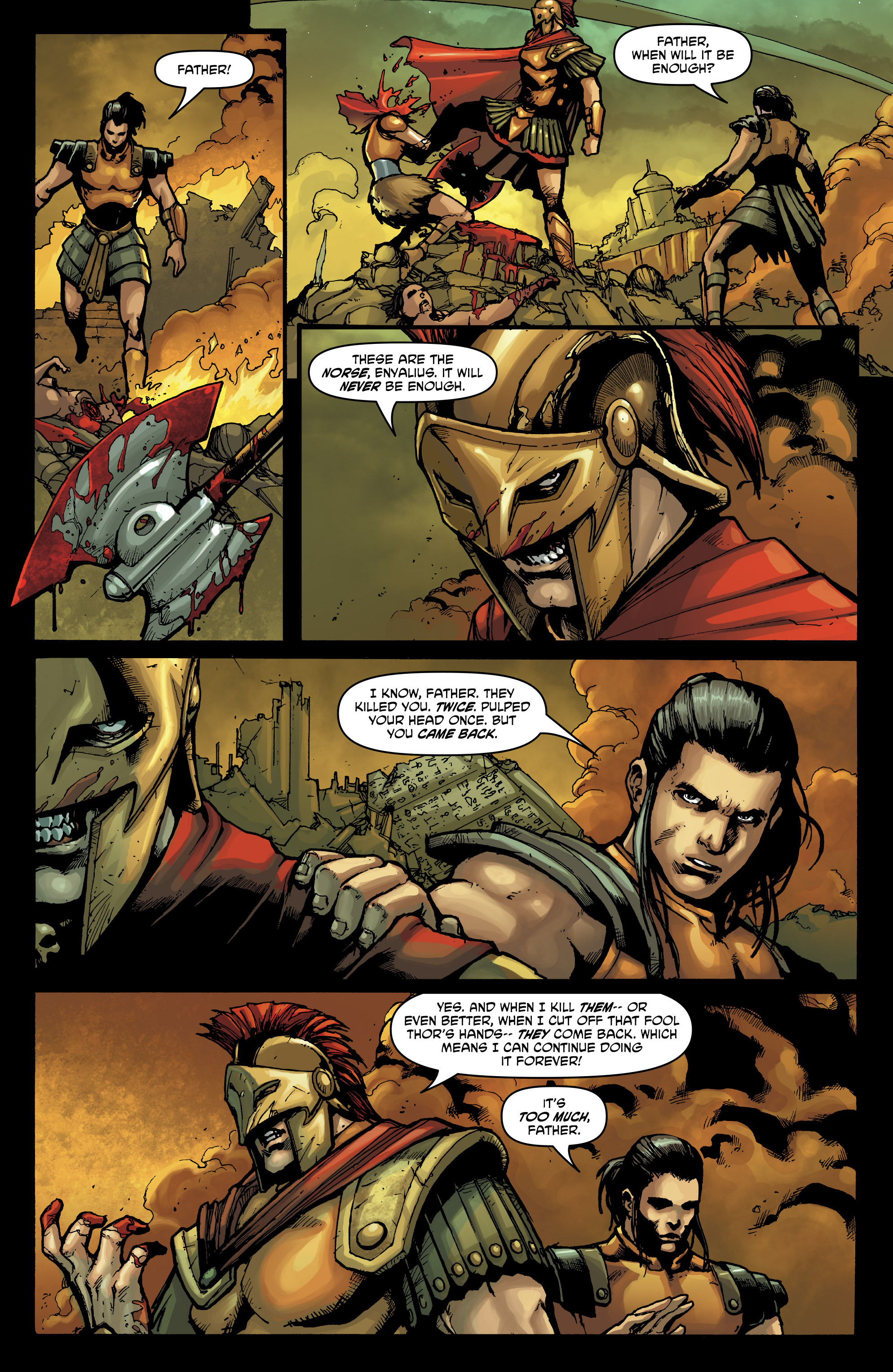 Read online God Is Dead comic -  Issue #20 - 8