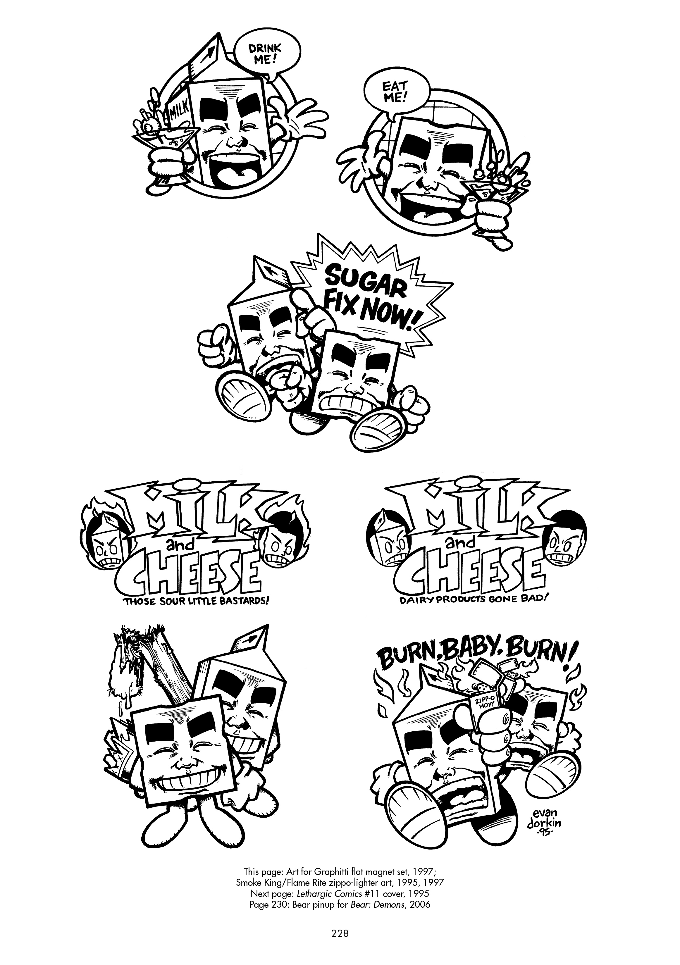 Read online Milk And Cheese: Dairy Products Gone Bad! comic -  Issue # Full - 228
