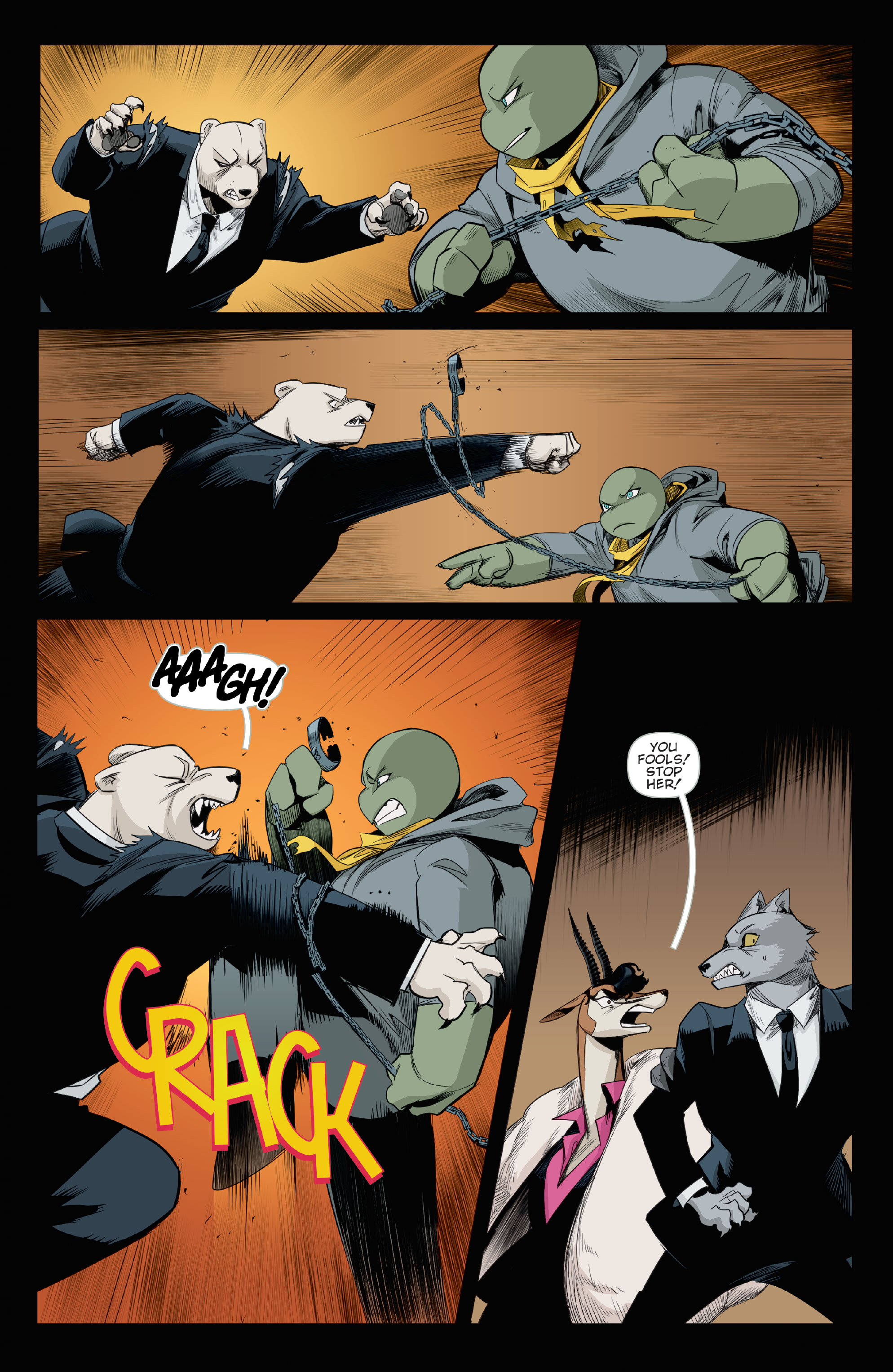 Read online Teenage Mutant Ninja Turtles: Jennika II comic -  Issue #6 - 17