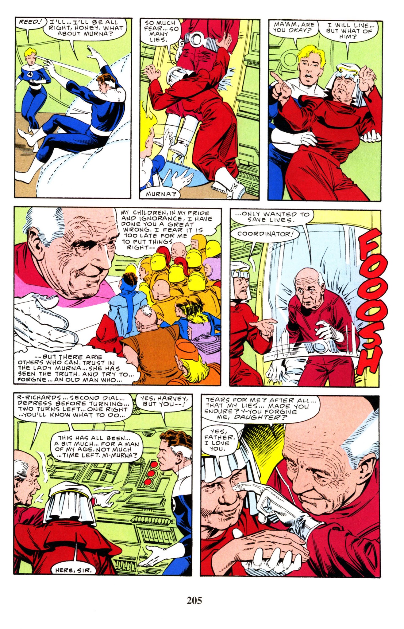 Read online Fantastic Four Visionaries: John Byrne comic -  Issue # TPB 8 - 205