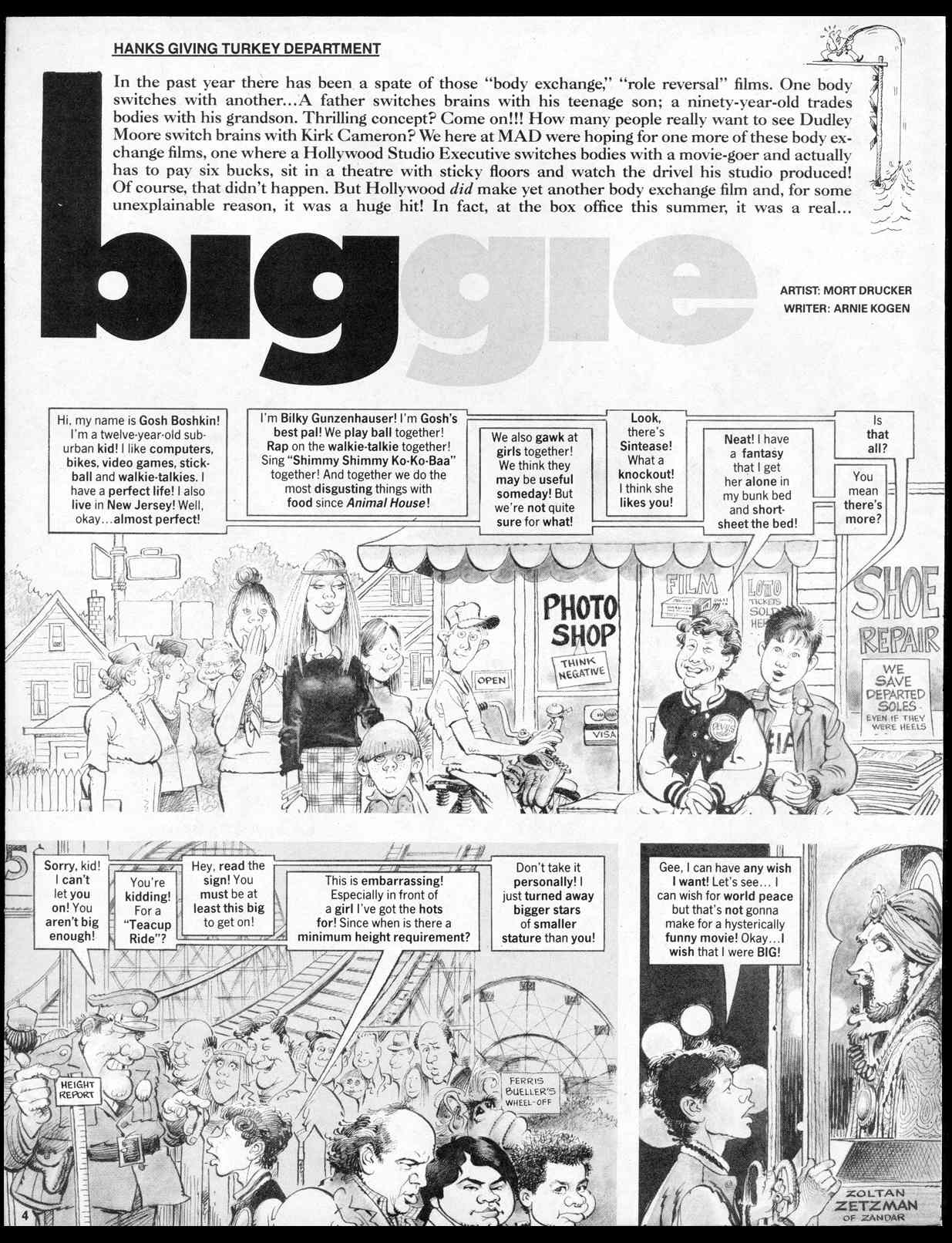 Read online MAD comic -  Issue #284 - 6