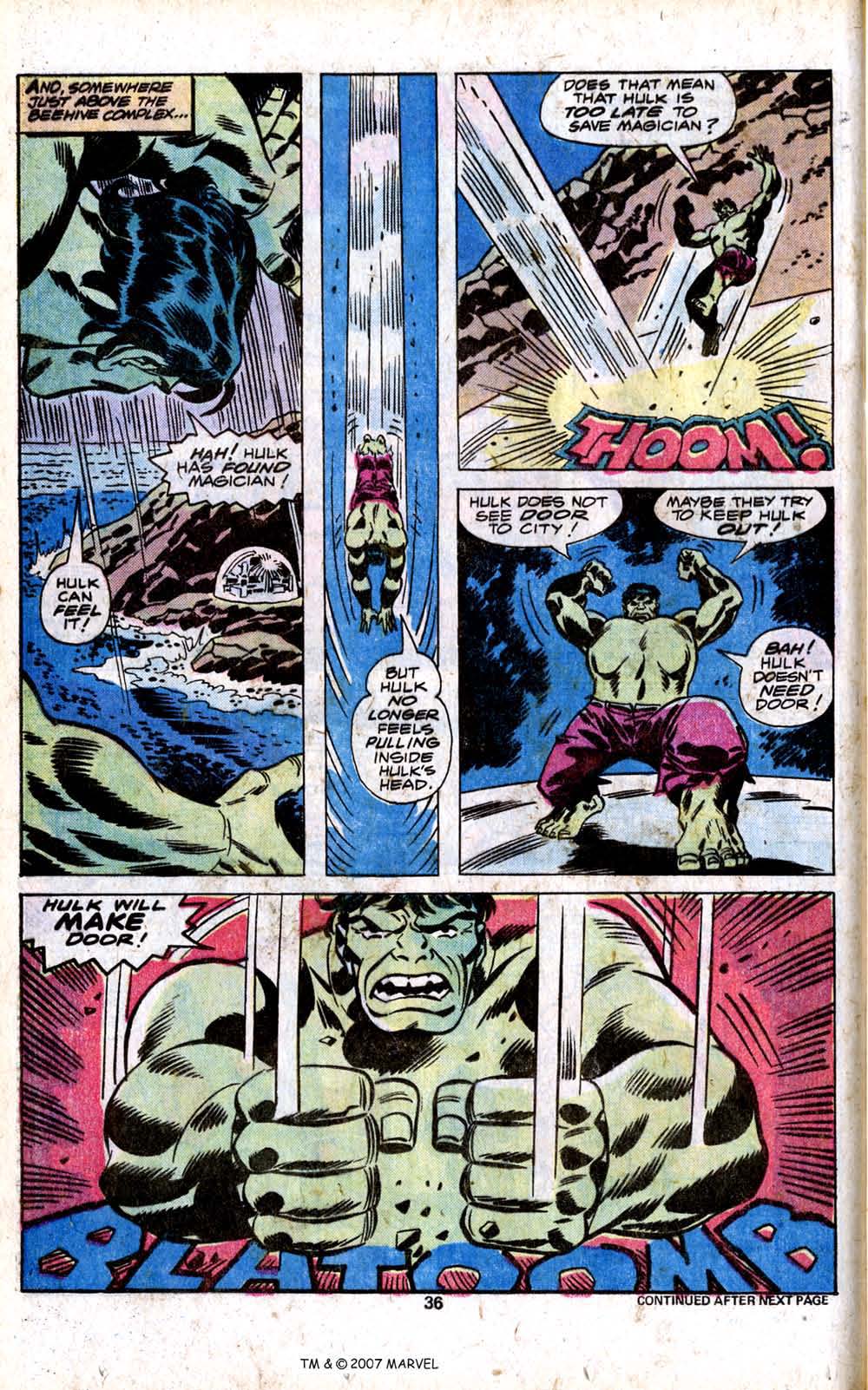 Read online The Incredible Hulk Annual comic -  Issue #6 - 38