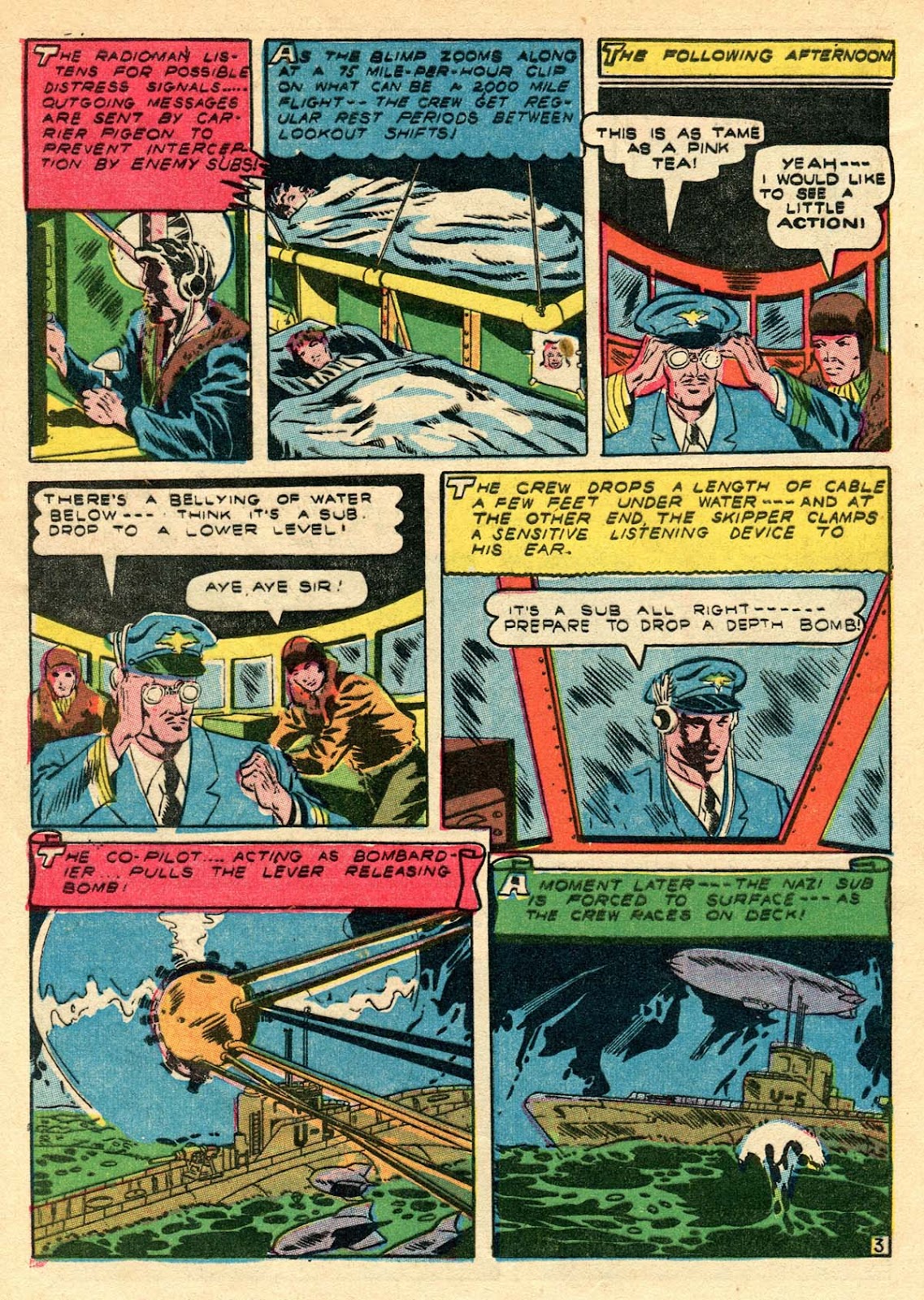 Captain Aero Comics issue 23 - Page 36