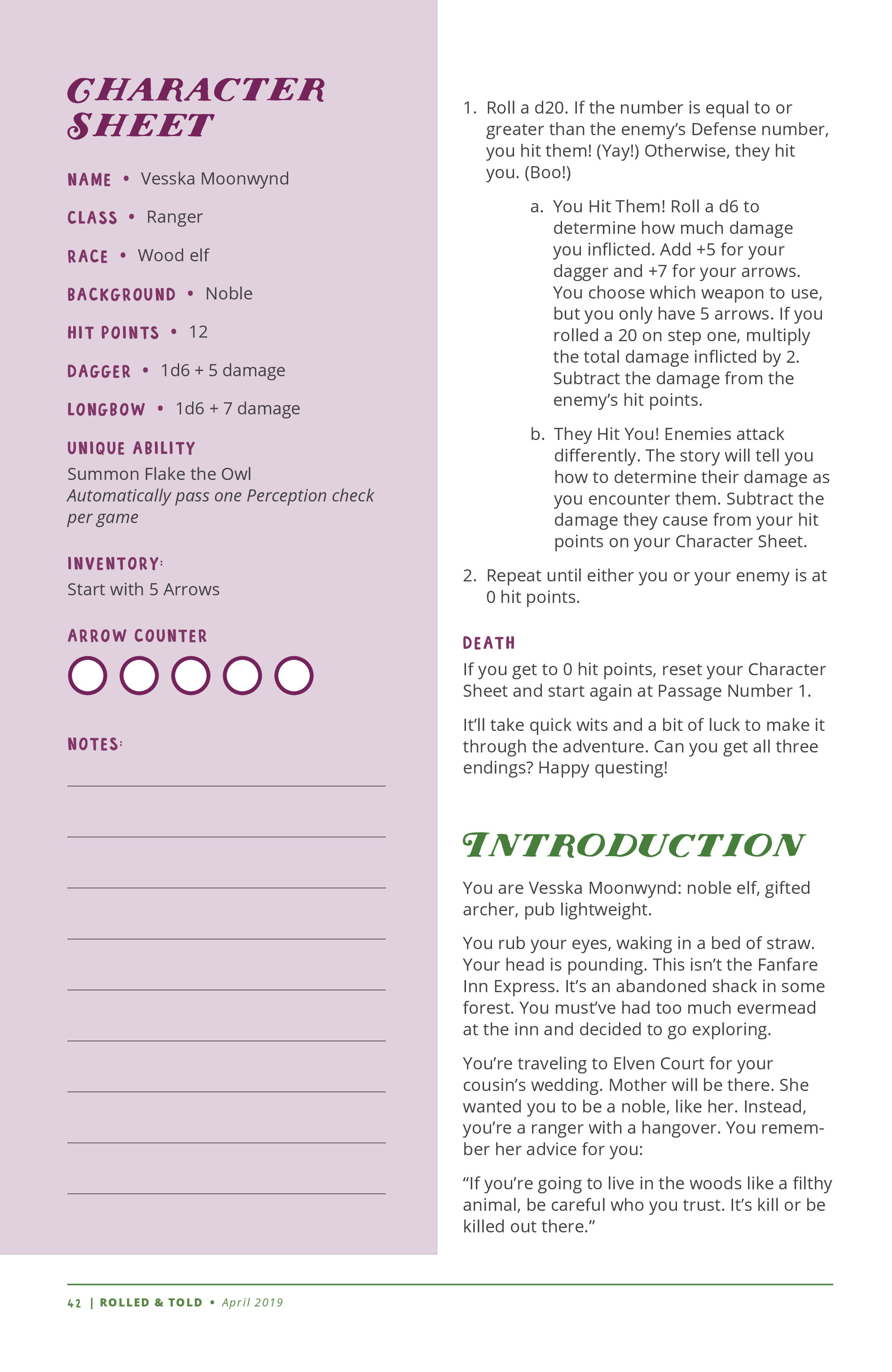 Read online Rolled & Told comic -  Issue #8 - 40