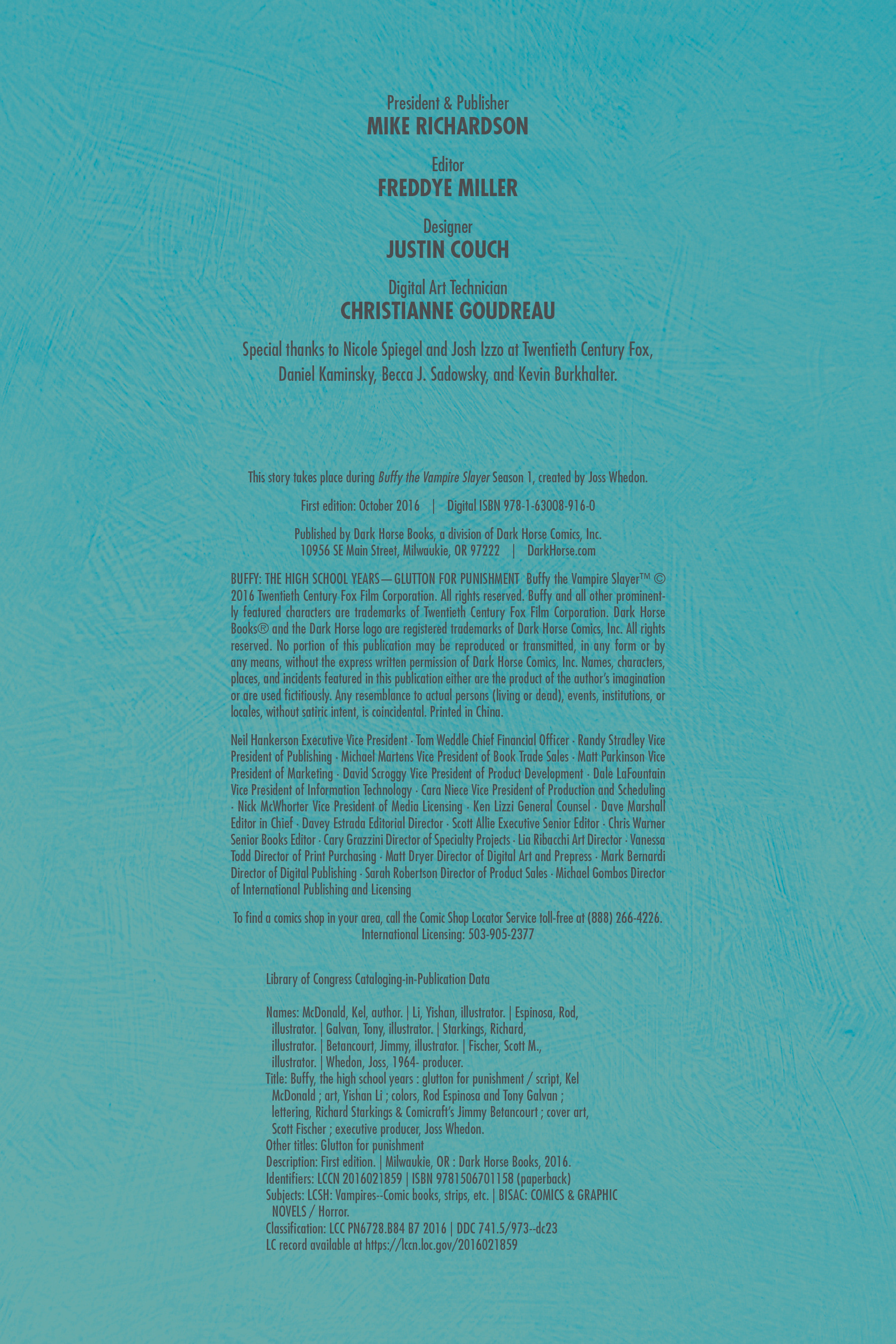 Read online Buffy: The High School Years - Glutton For Punishment comic -  Issue # Full - 6