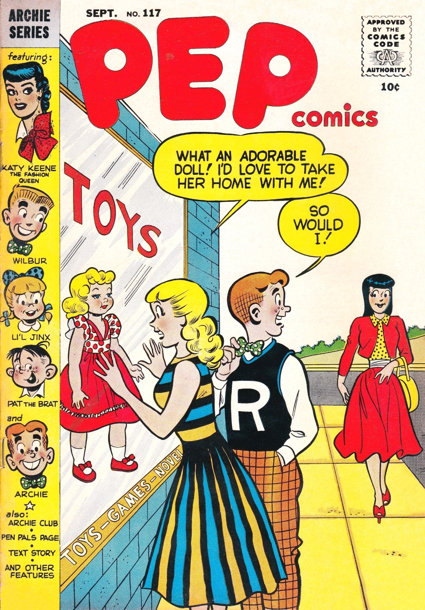 Read online Pep Comics comic -  Issue #117 - 1
