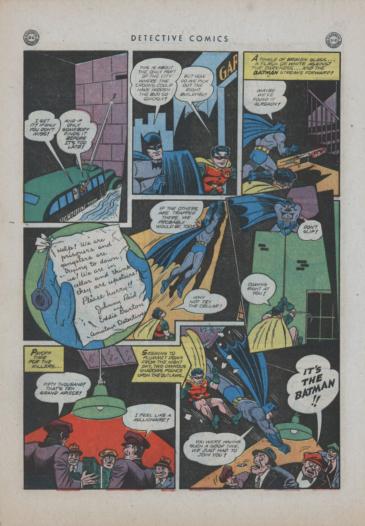 Read online Detective Comics (1937) comic -  Issue #93 - 10
