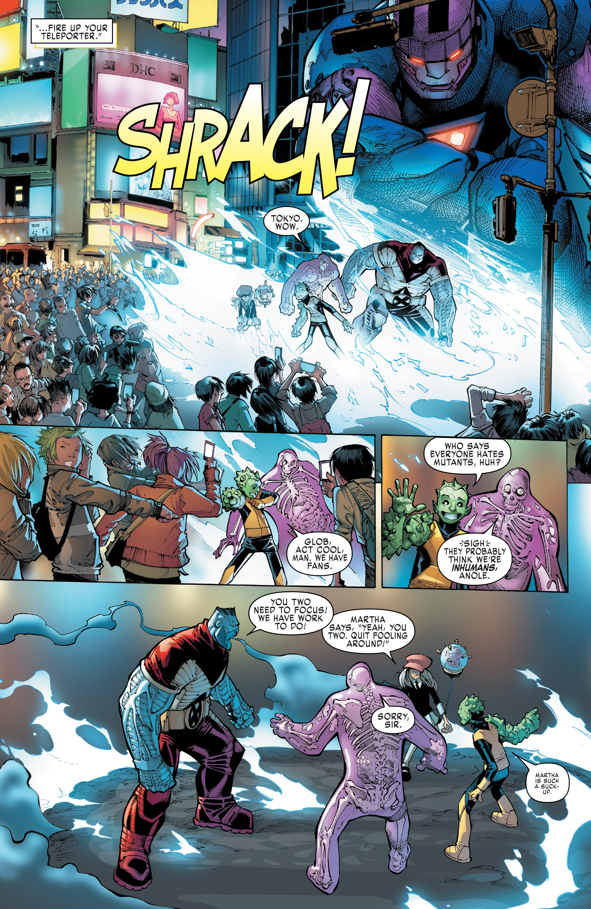 Read online X-Men: Apocalypse Wars comic -  Issue # TPB 1 - 12