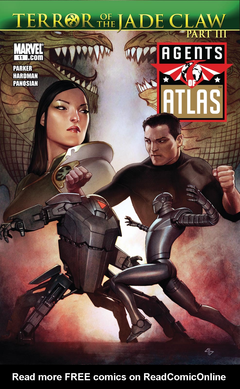 Read online Agents Of Atlas (2009) comic -  Issue #11 - 1