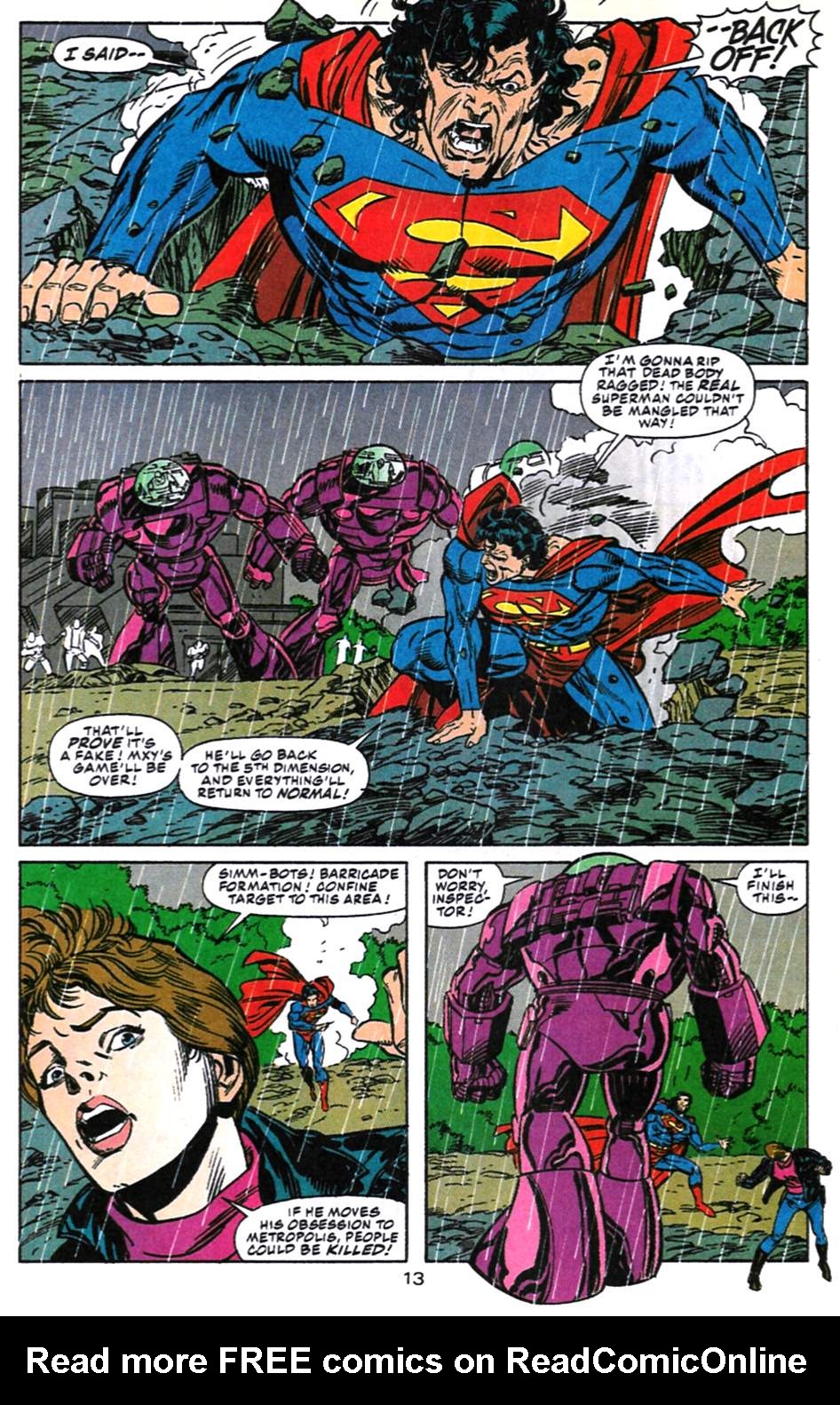 Read online Action Comics (1938) comic -  Issue #705 - 14