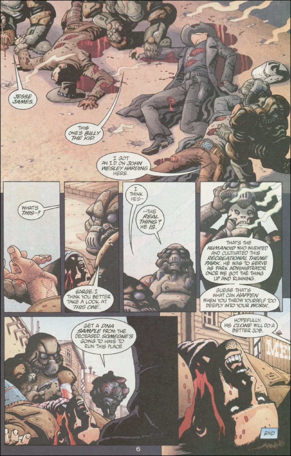 Read online Weird Western Tales (2001) comic -  Issue #2 - 9