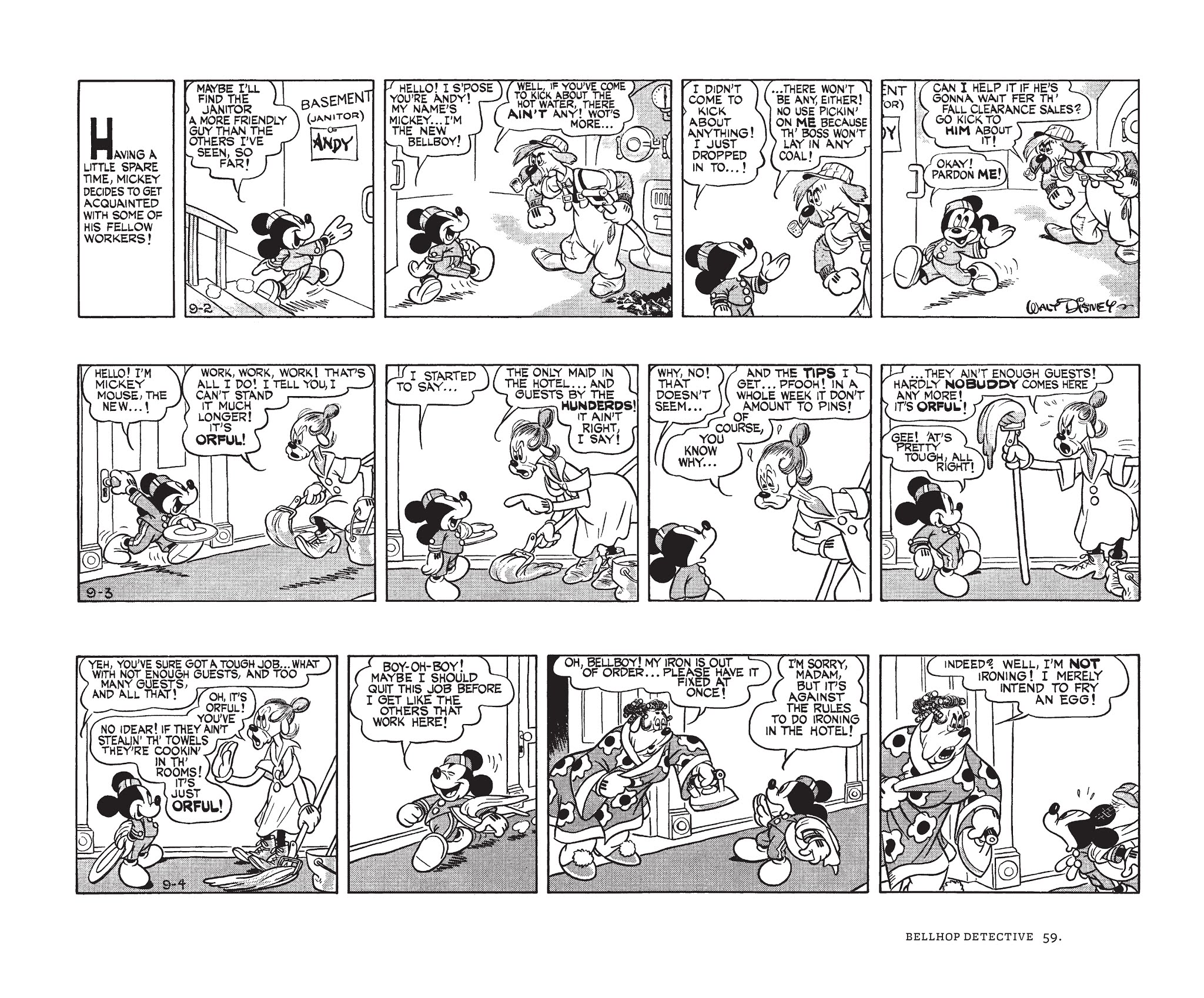 Read online Walt Disney's Mickey Mouse by Floyd Gottfredson comic -  Issue # TPB 6 (Part 1) - 59