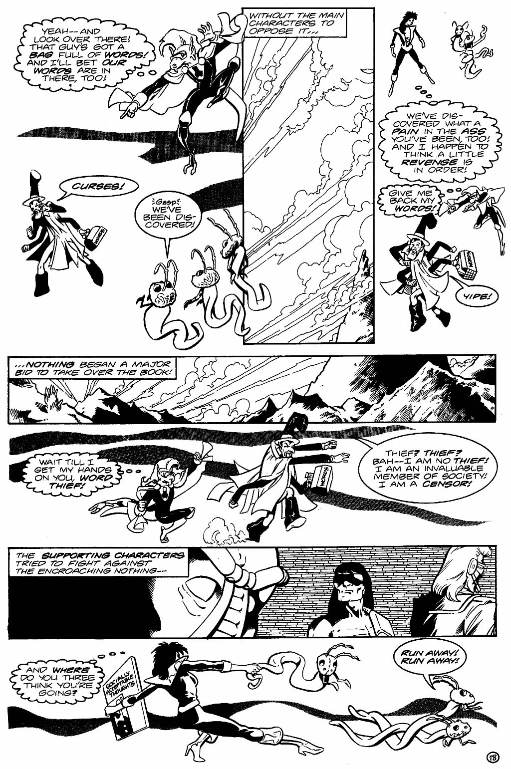Read online Aristocratic Xtraterrestrial Time-Traveling Thieves comic -  Issue #6 - 19