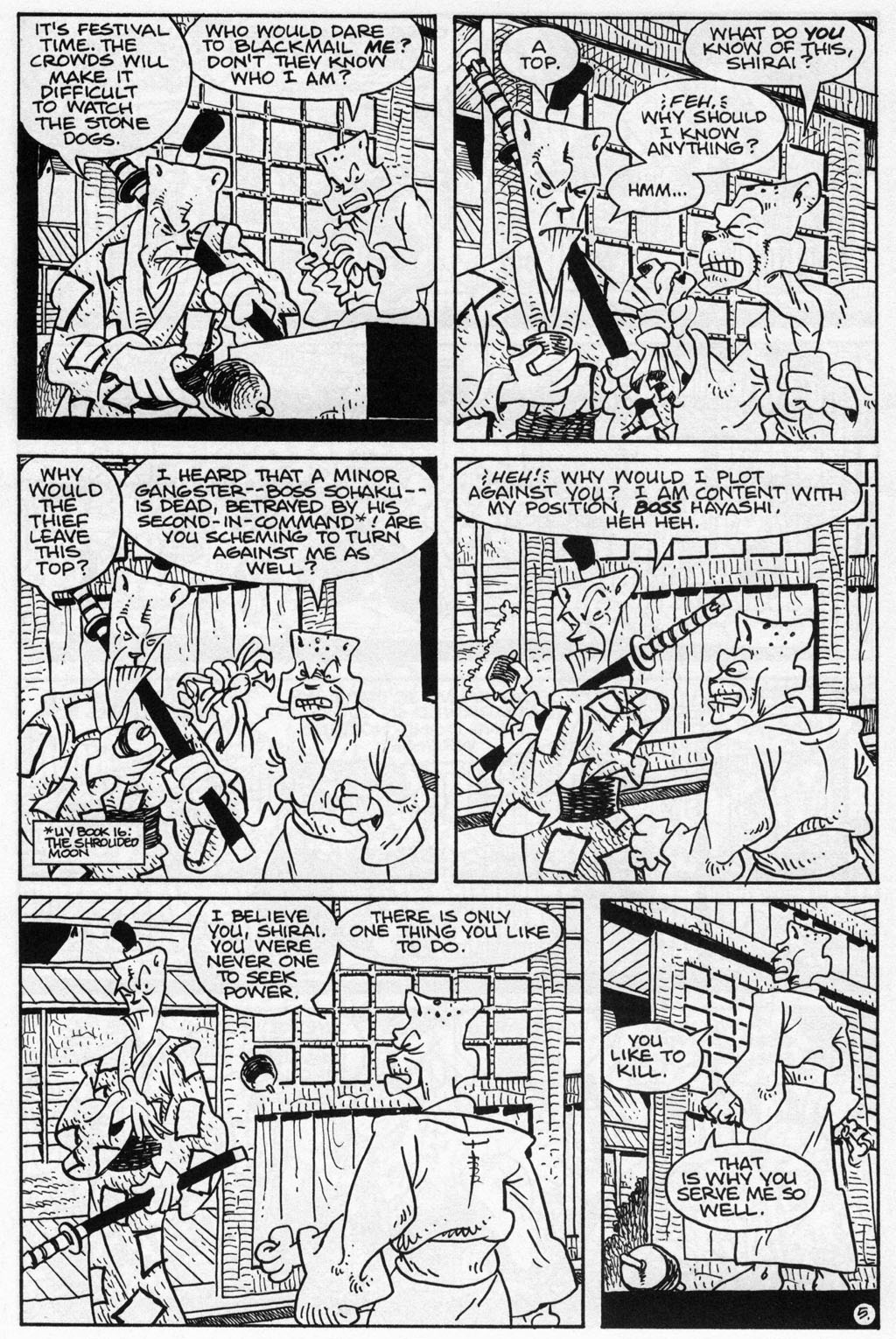 Read online Usagi Yojimbo (1996) comic -  Issue #63 - 7