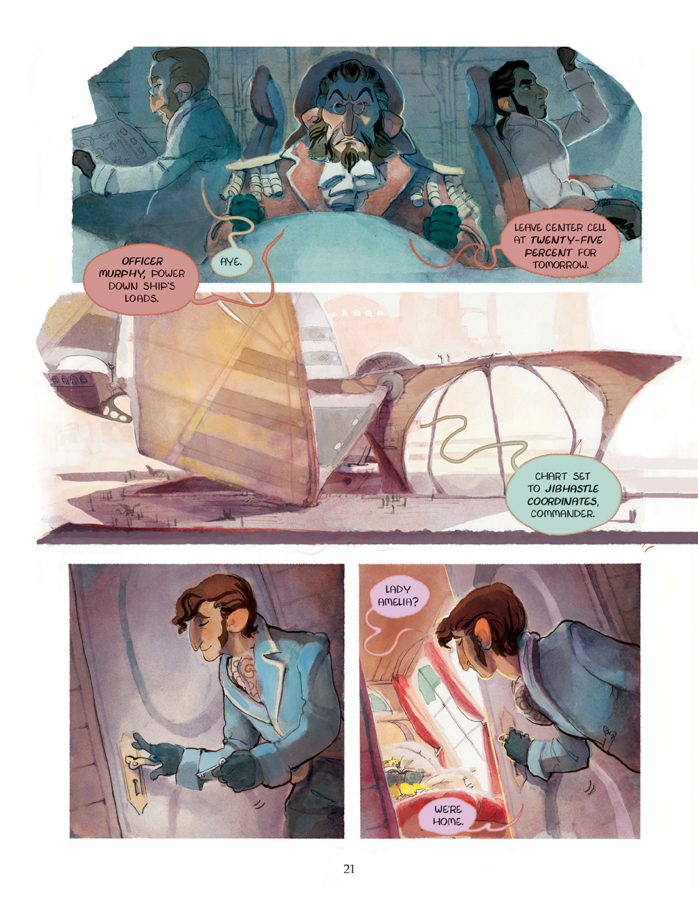 Read online Amelia Erroway: Castaway Commander comic -  Issue # TPB (Part 1) - 20