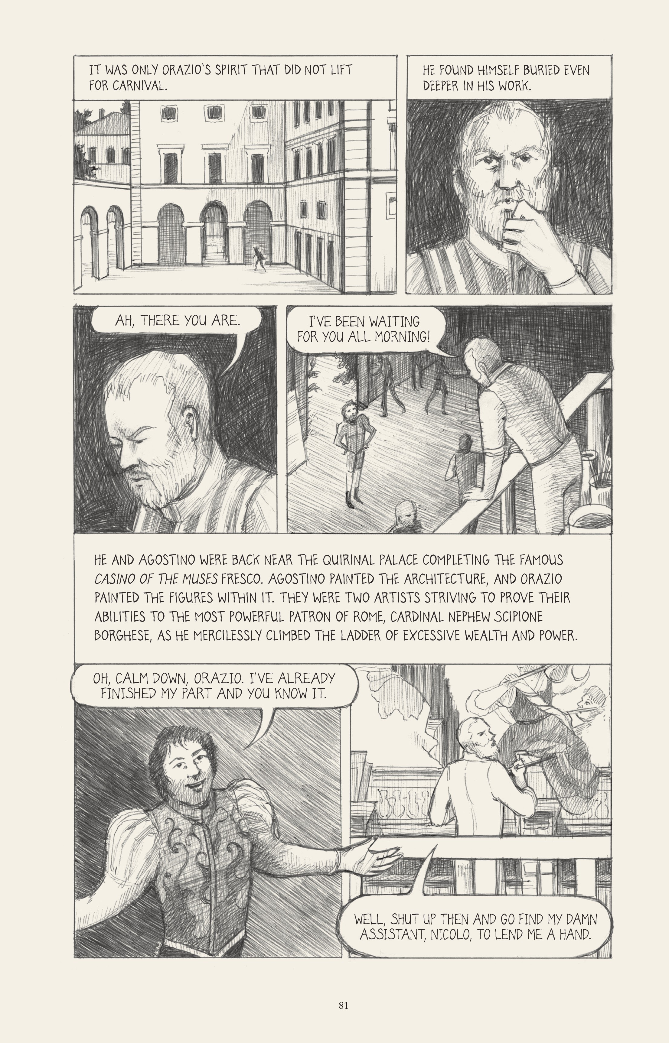 Read online I Know What I Am: The Life and Times of Artemisia Gentileschi comic -  Issue # TPB (Part 1) - 89