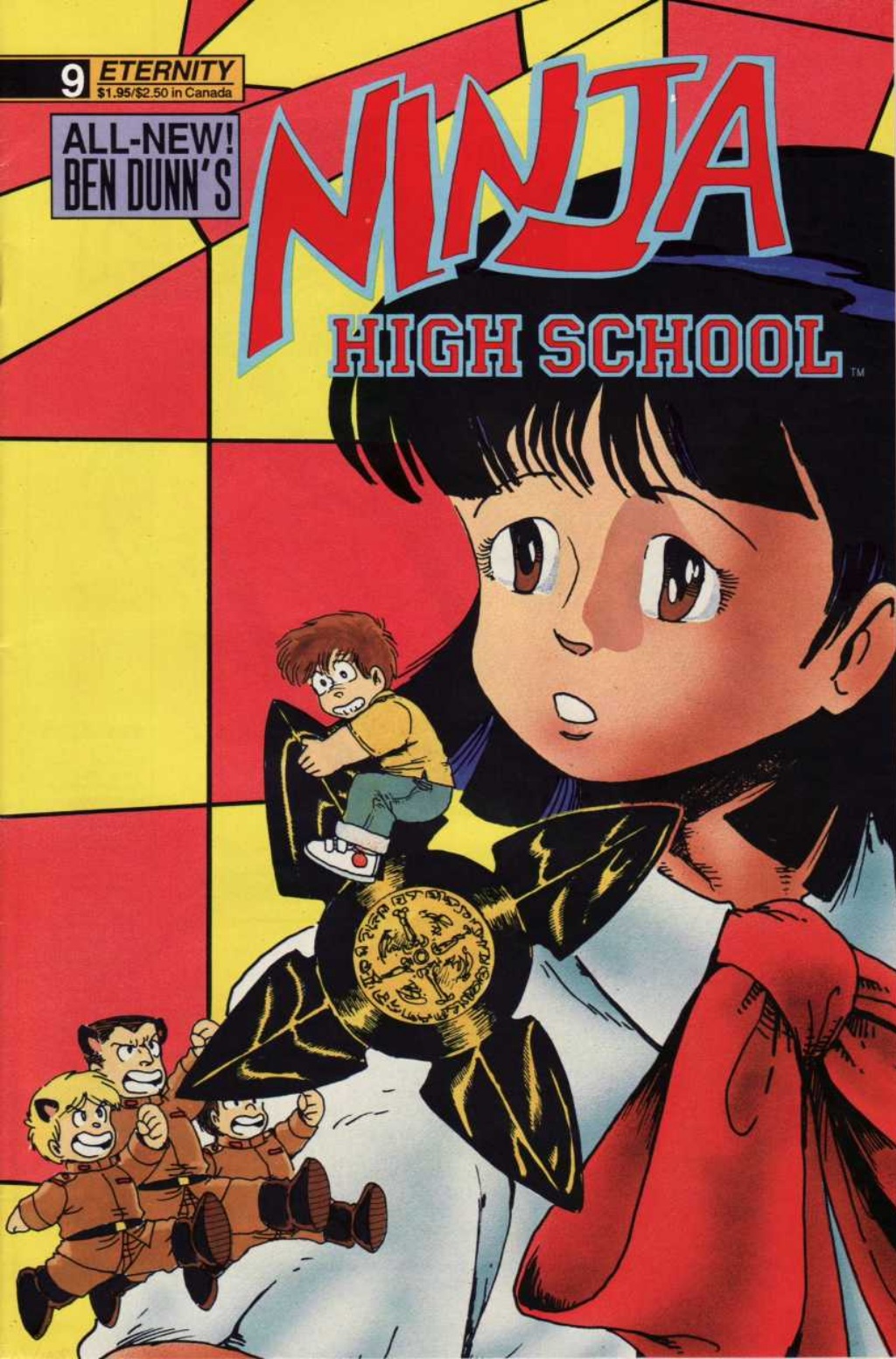 Read online Ninja High School: Beans, Steam & Automobiles comic -  Issue # TPB - 107