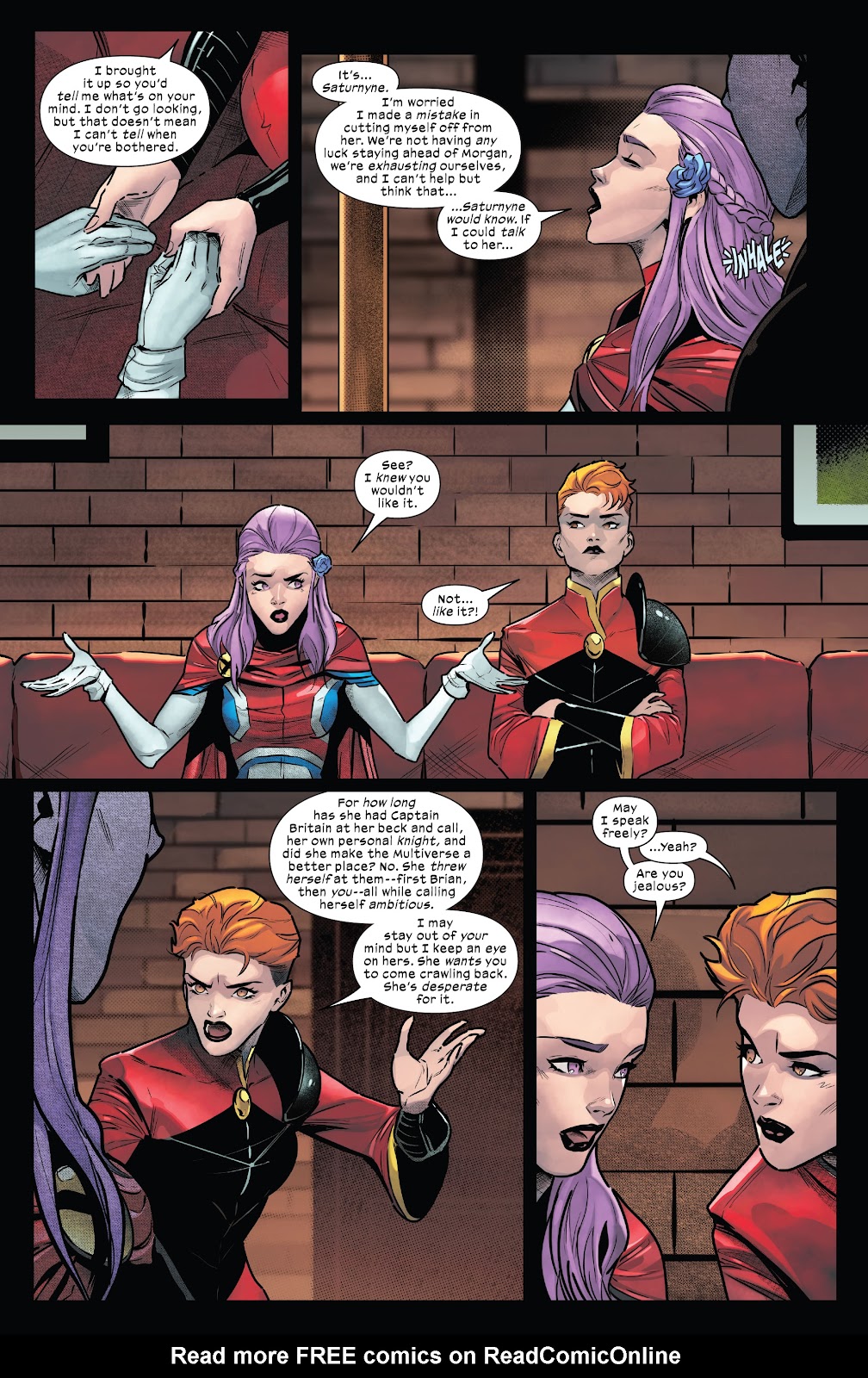 Betsy Braddock: Captain Britain issue 3 - Page 15