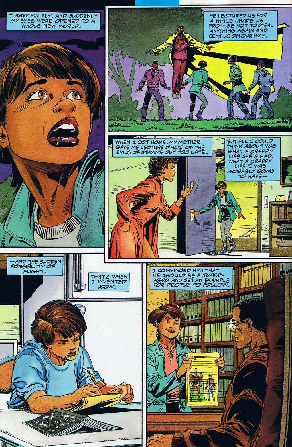 Read online Icon comic -  Issue #34 - 7